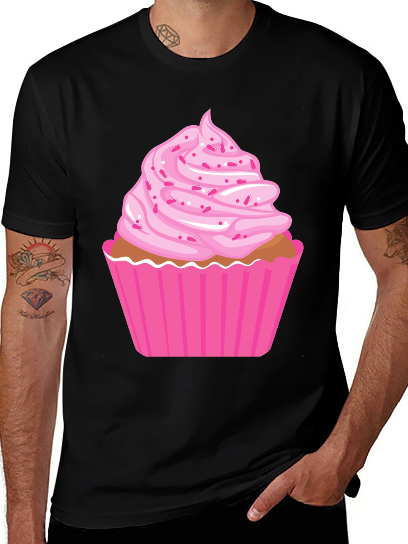 Variant 21 of Cupcake Graphic Tee - Sweet Treat Shirt