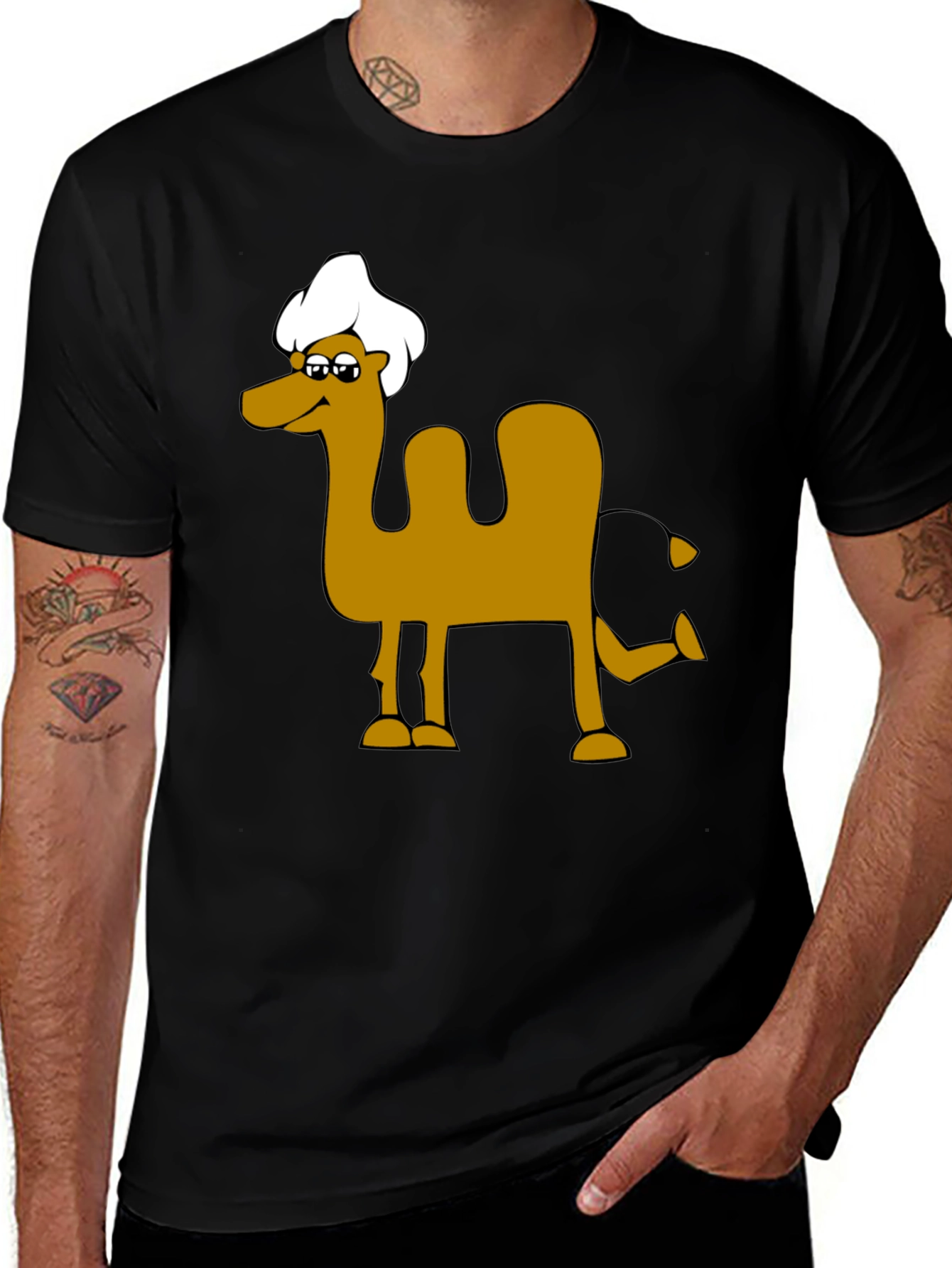 Variant 12 of Funny Camel Cartoon T-Shirt