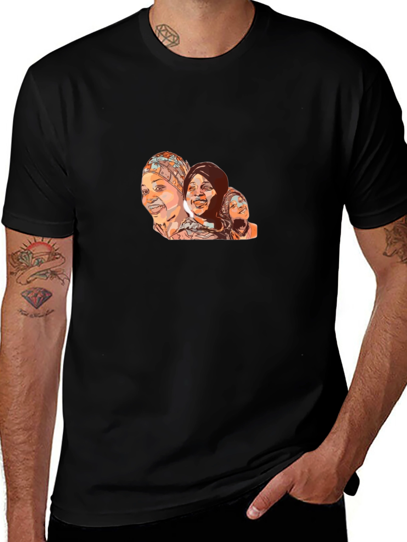 Variant 22 of Graphic Tee - Three Women Design