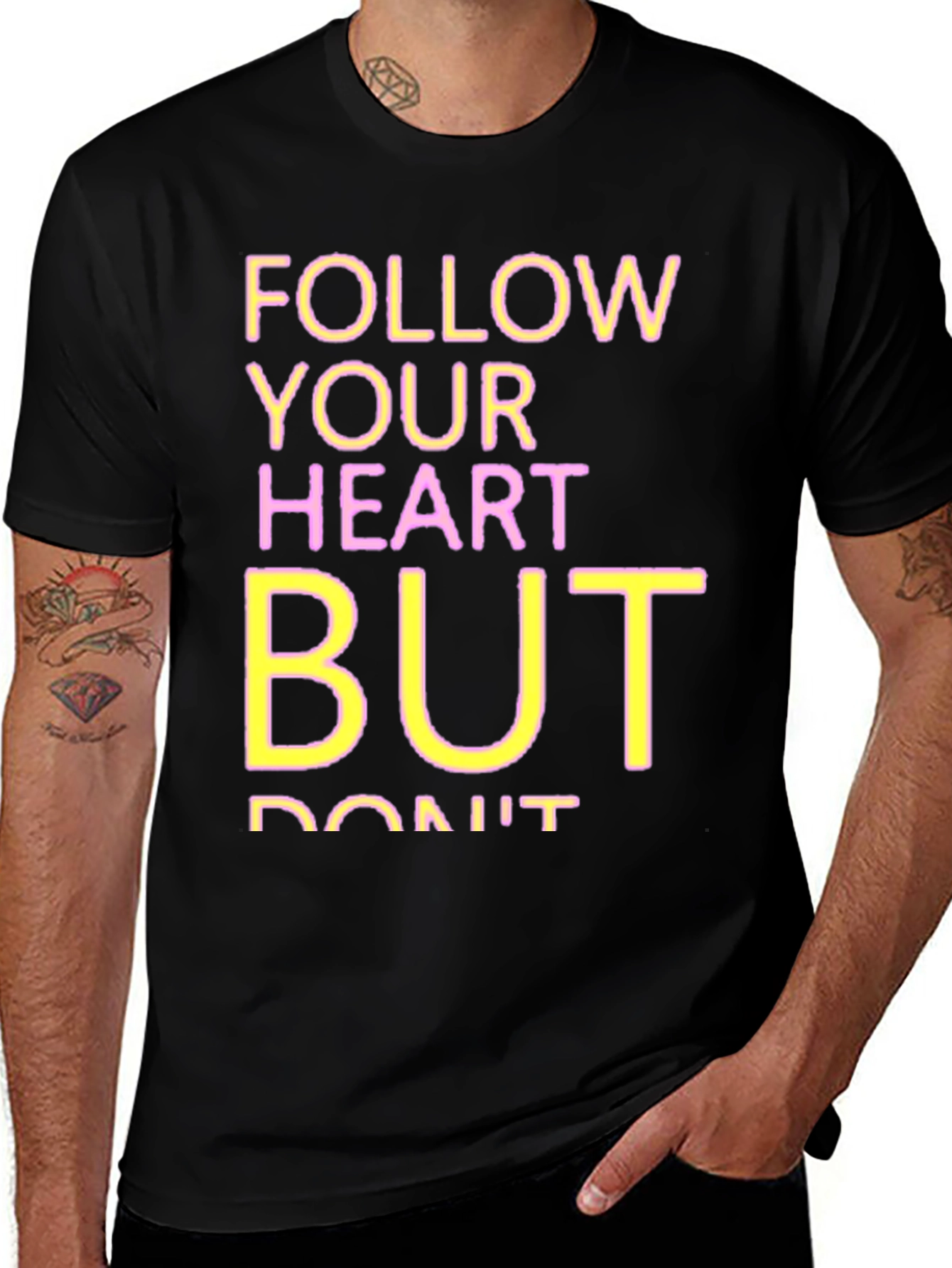 Variant 3 of Follow Your Heart Graphic Tee