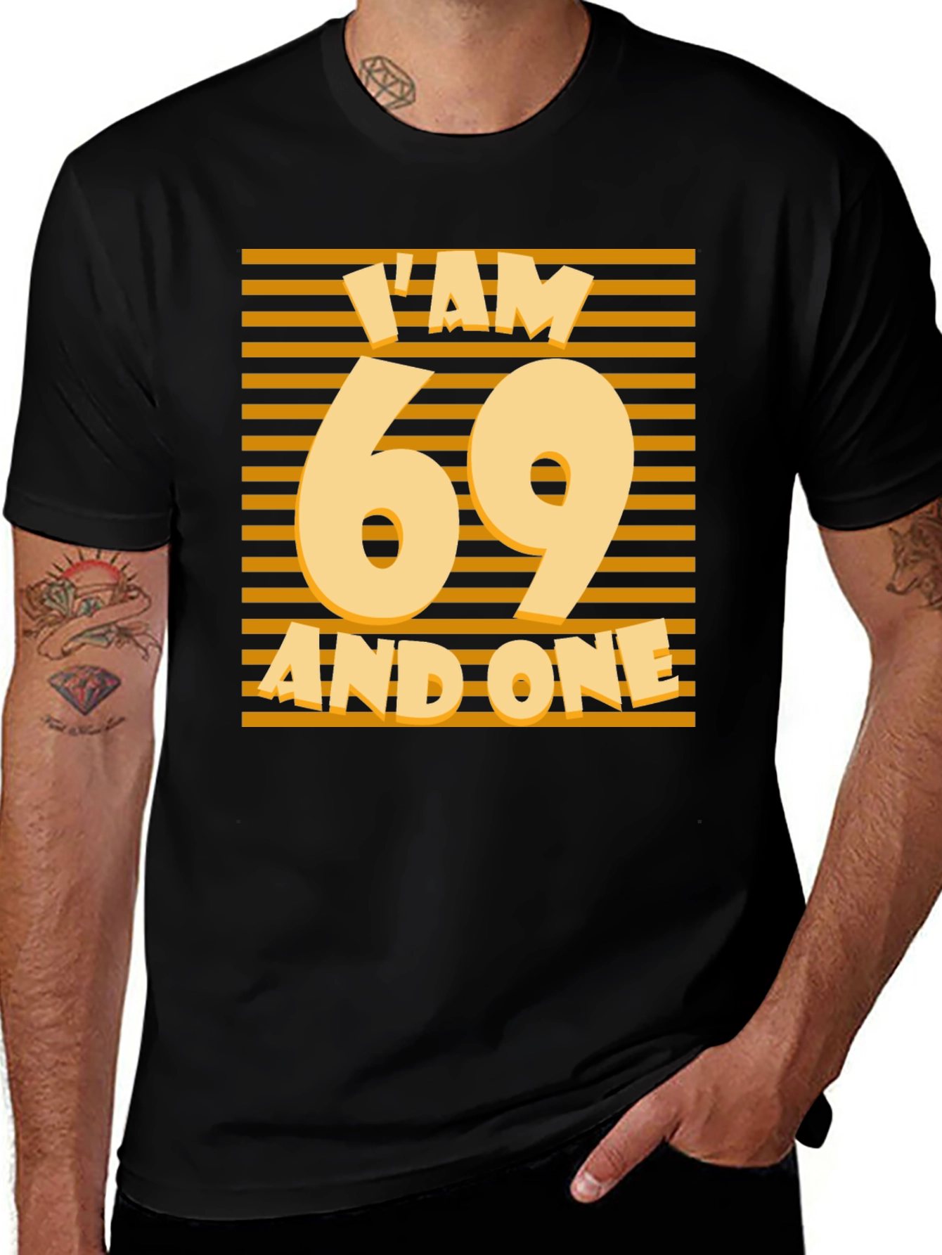 Variant 11 of I'm 69 and One Birthday T-Shirt