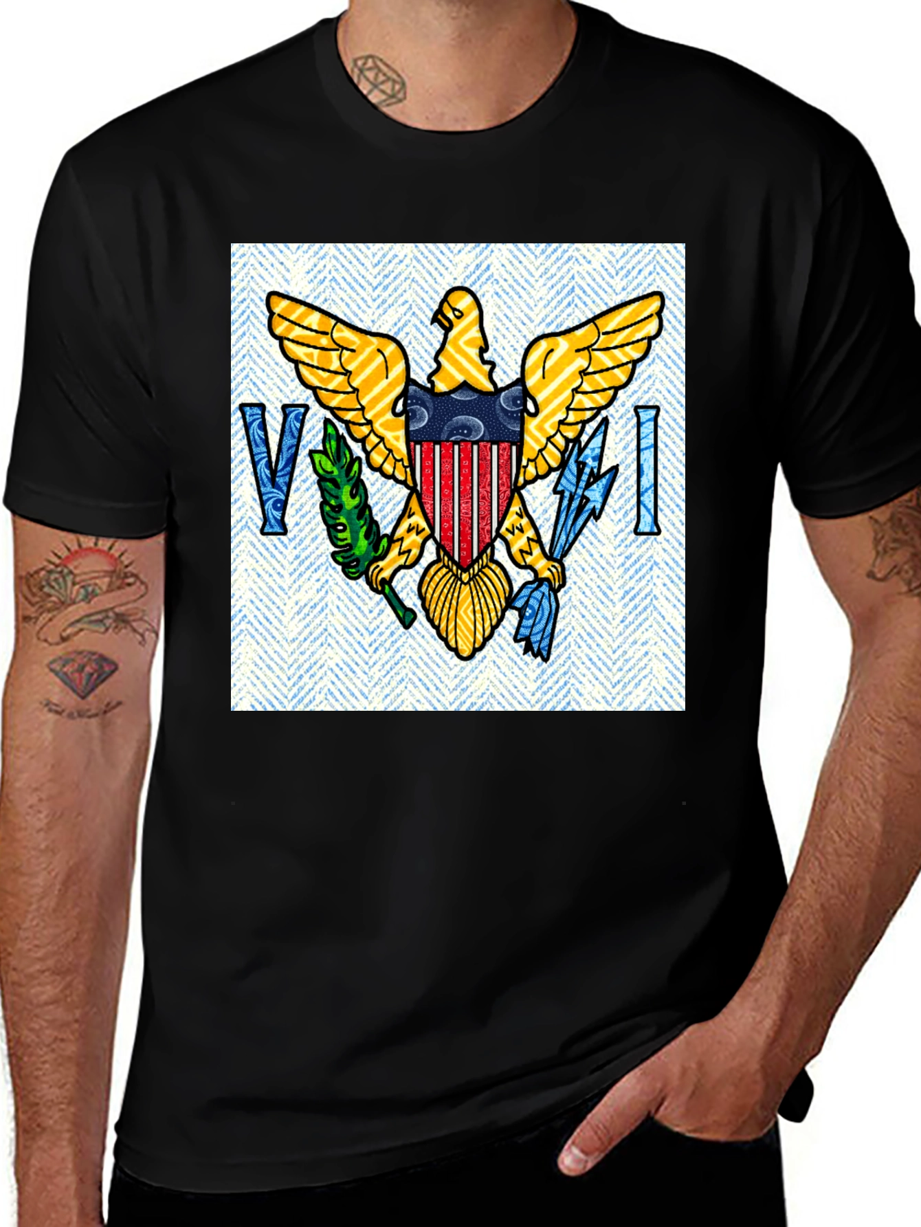 US Virgin Islands Flag T-Shirt