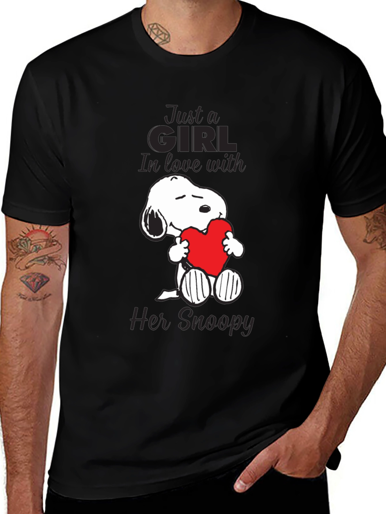 Just a Girl In Love With Her Snoopy T-Shirt