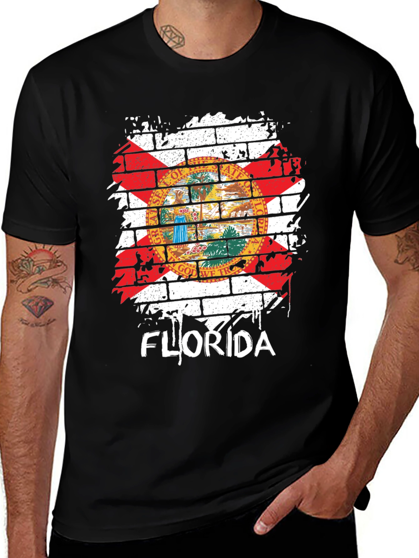 Florida State Flag Graphic T-Shirt