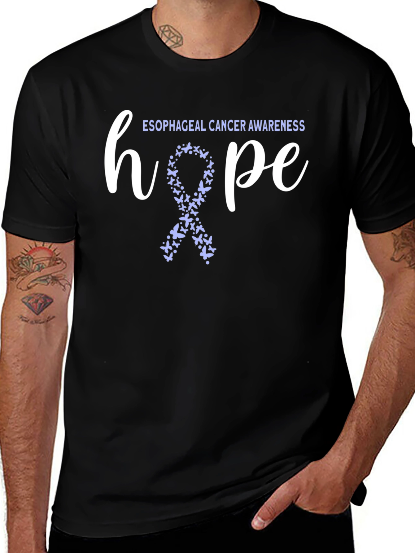 Esophageal Cancer Awareness Hope T-Shirt