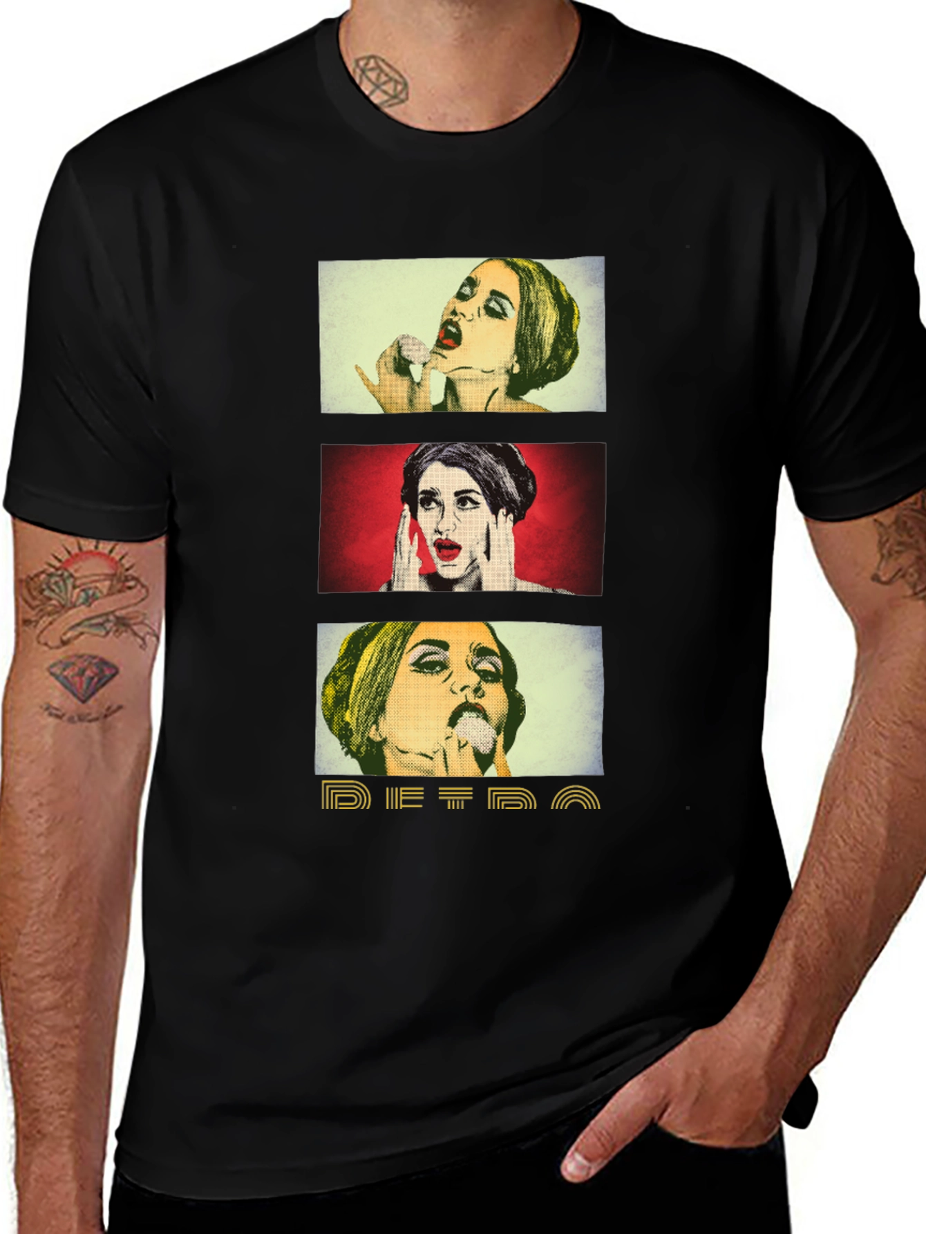 Variant 19 of Retro Pop Art Graphic T-Shirt - Vintage Cool
