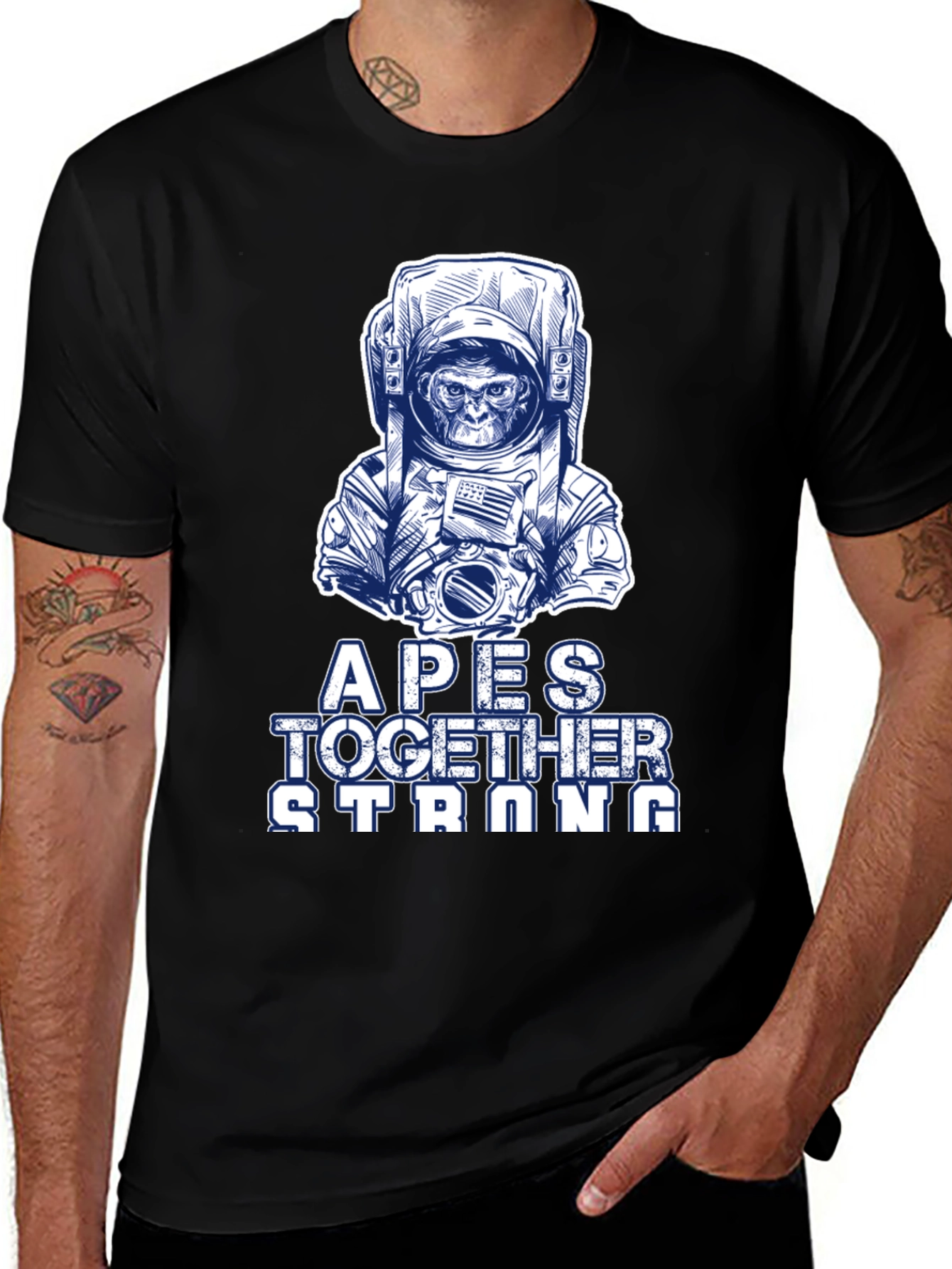 Variant 27 of Apes Together Strong T-Shirt - Space Ape