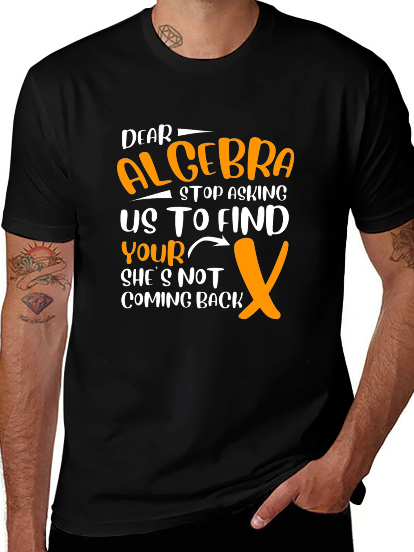 Variant 30 of Algebra Humor Graphic T-Shirt