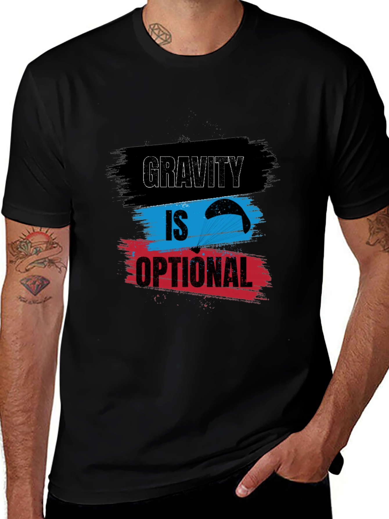 Variant 28 of Gravity Is Optional T-Shirt