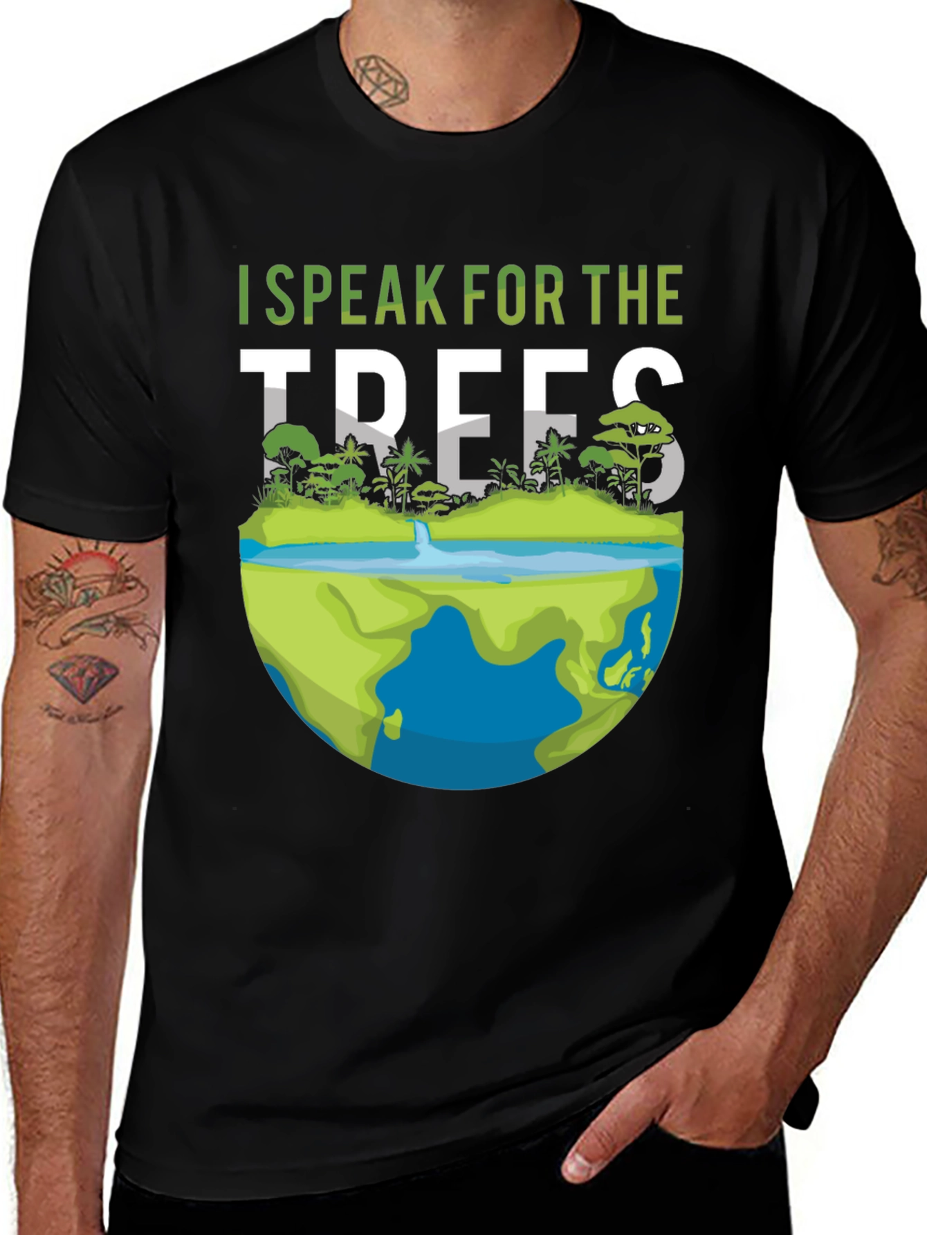 Variant 23 of I Speak For The Trees Graphic Tee