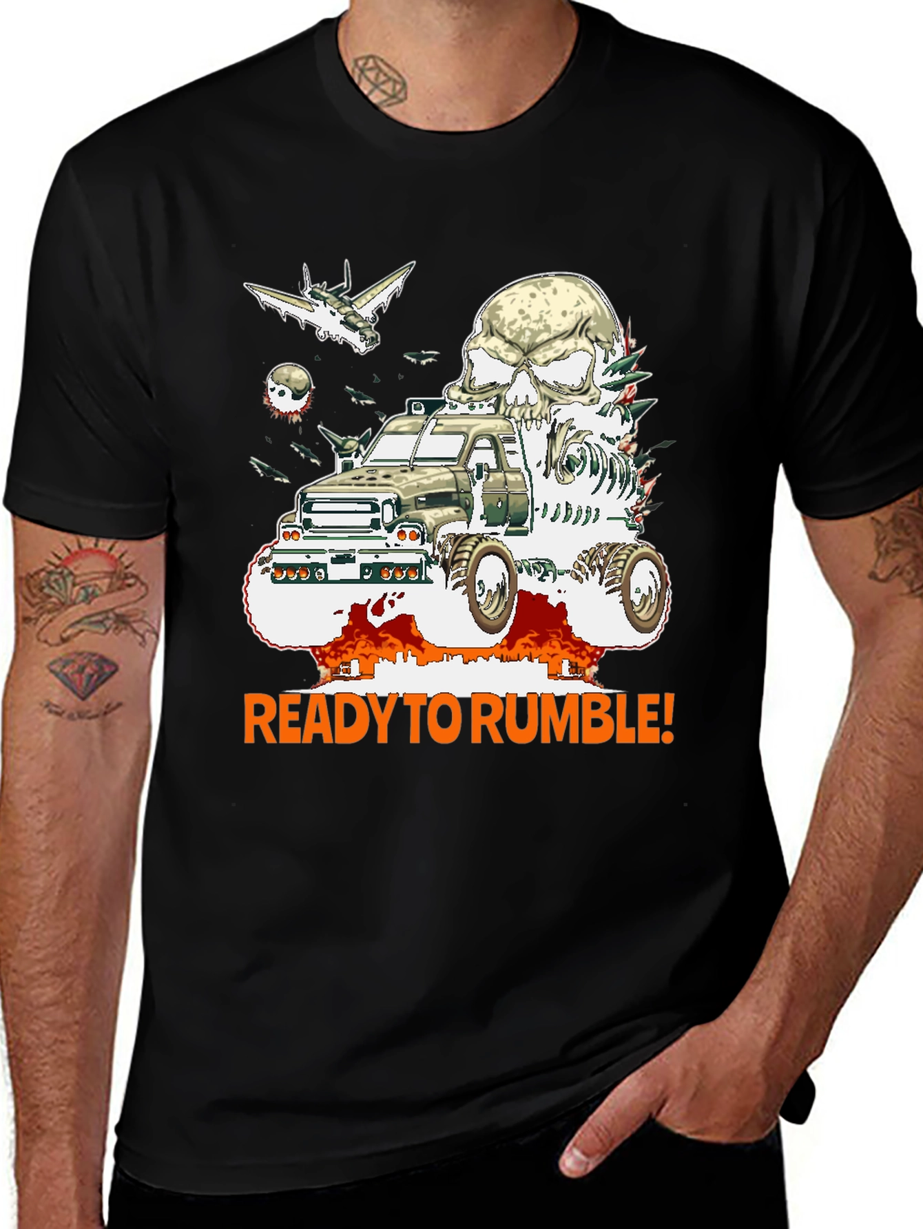 Variant 27 of Ready to Rumble Graphic Tee