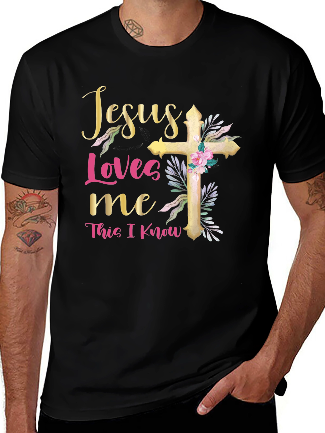 Jesus Loves Me Graphic T-Shirt