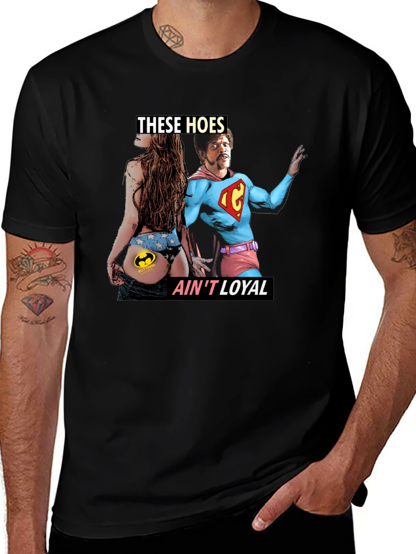Variant 18 of These Hoes Ain't Loyal Graphic Tee