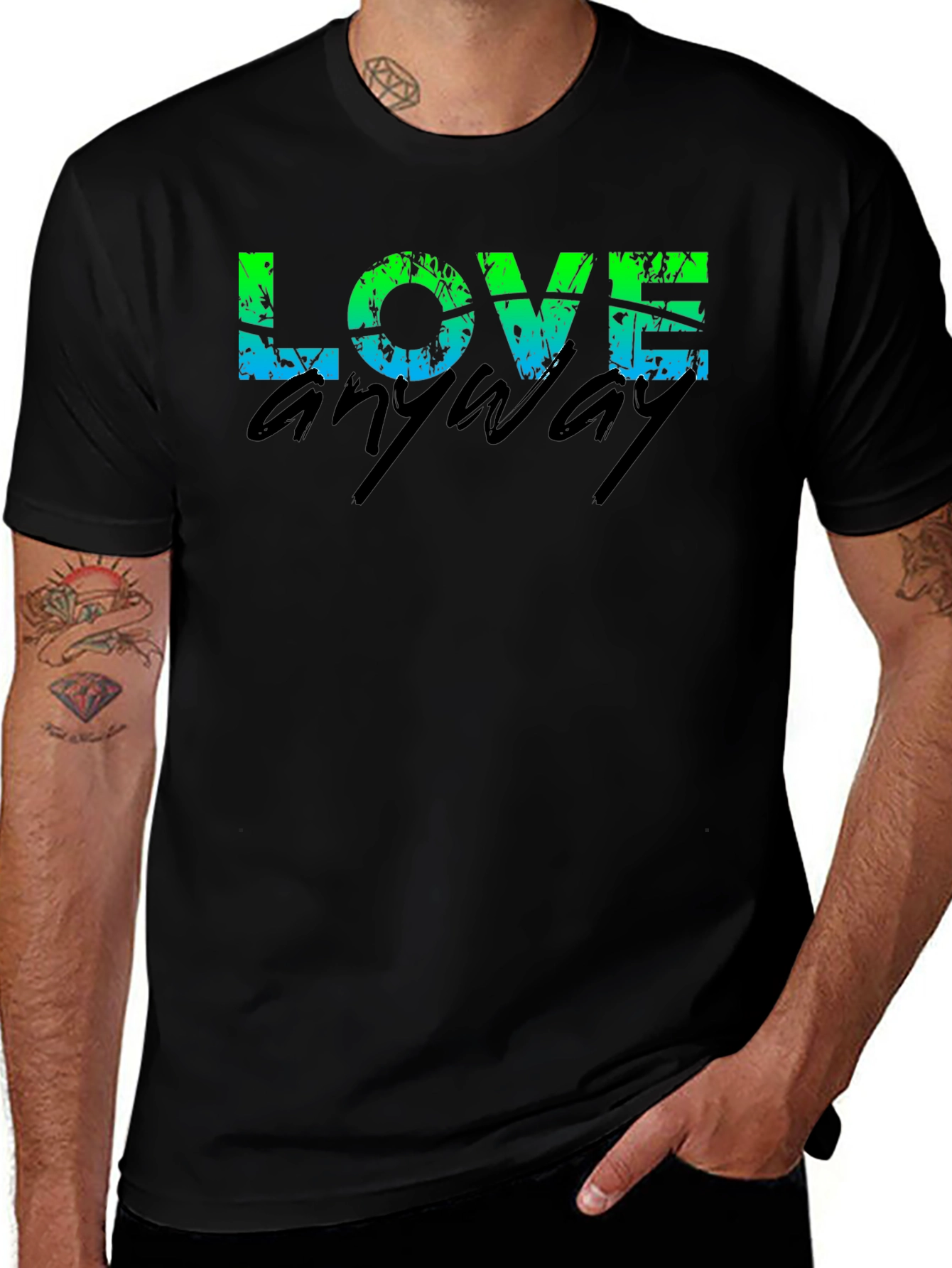 Variant 18 of Love Anyway Graphic T-Shirt