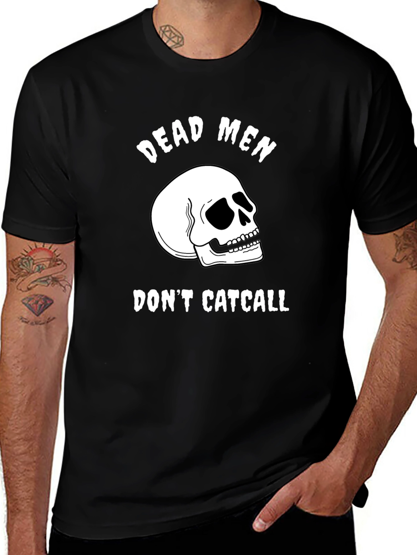 Variant 5 of Dead Men Don't Catcall Graphic Tee