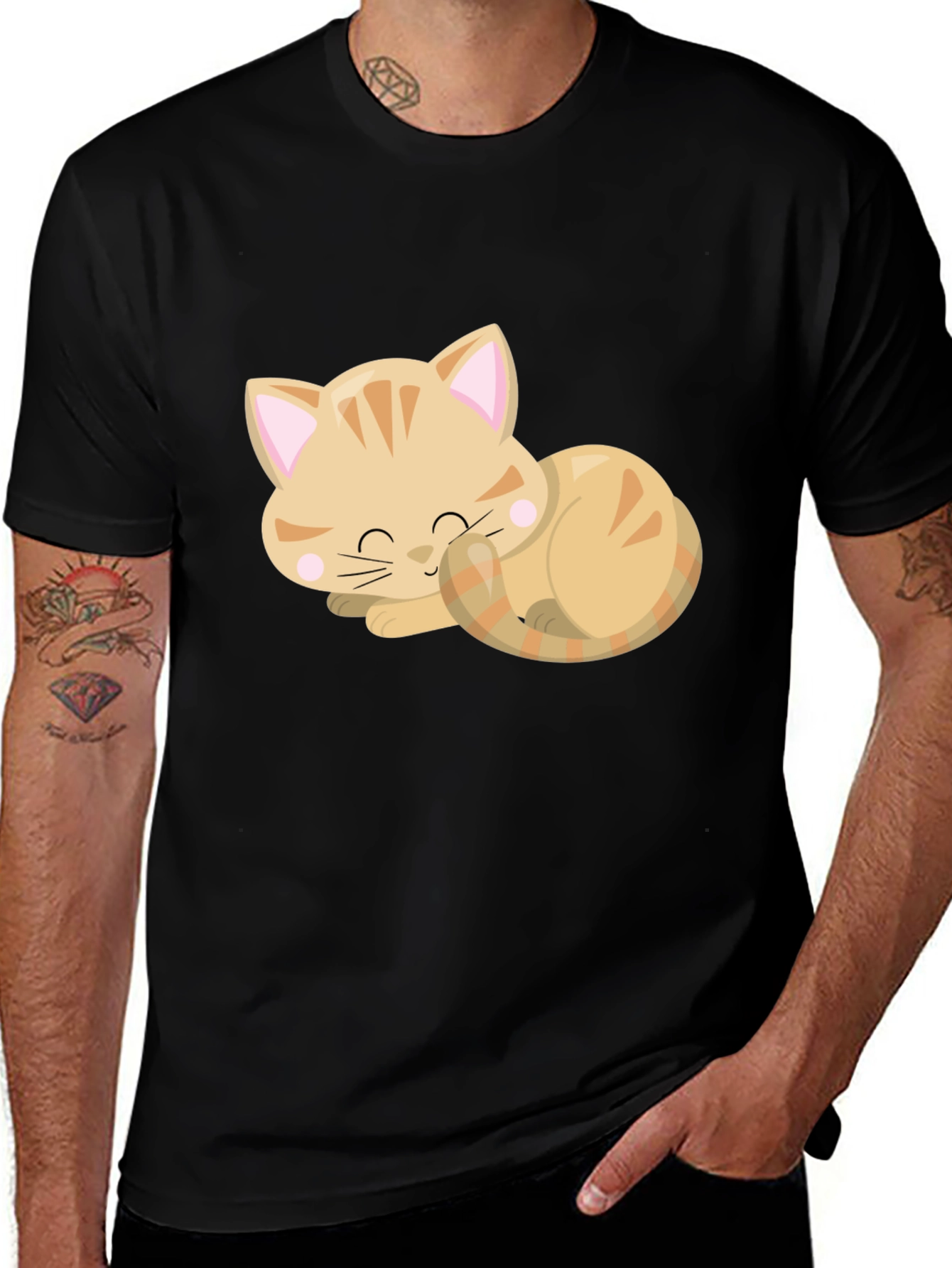 Variant 15 of Cute Cat Nap T-Shirt