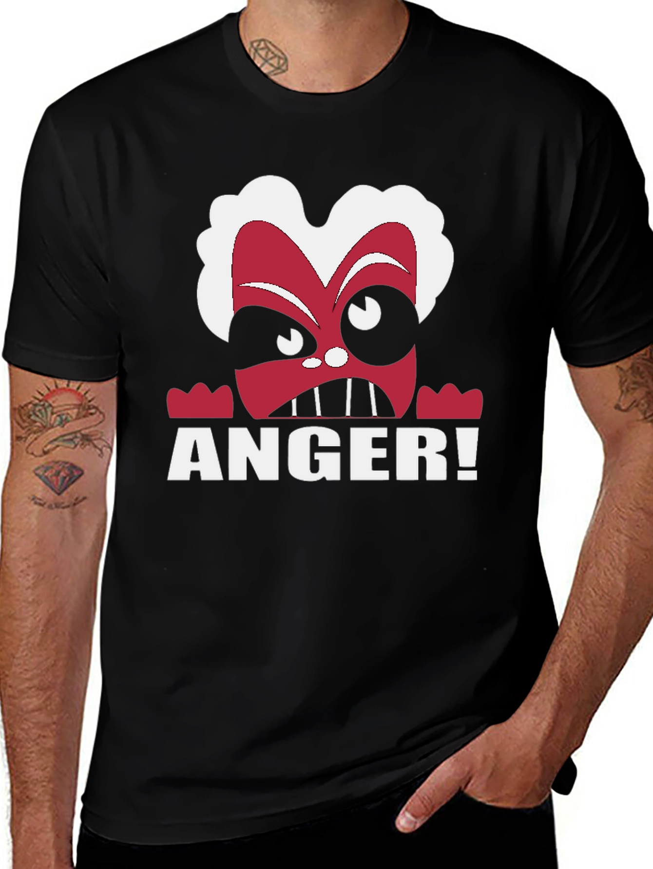 Anger Inside Out T-Shirt - Graphic Tee