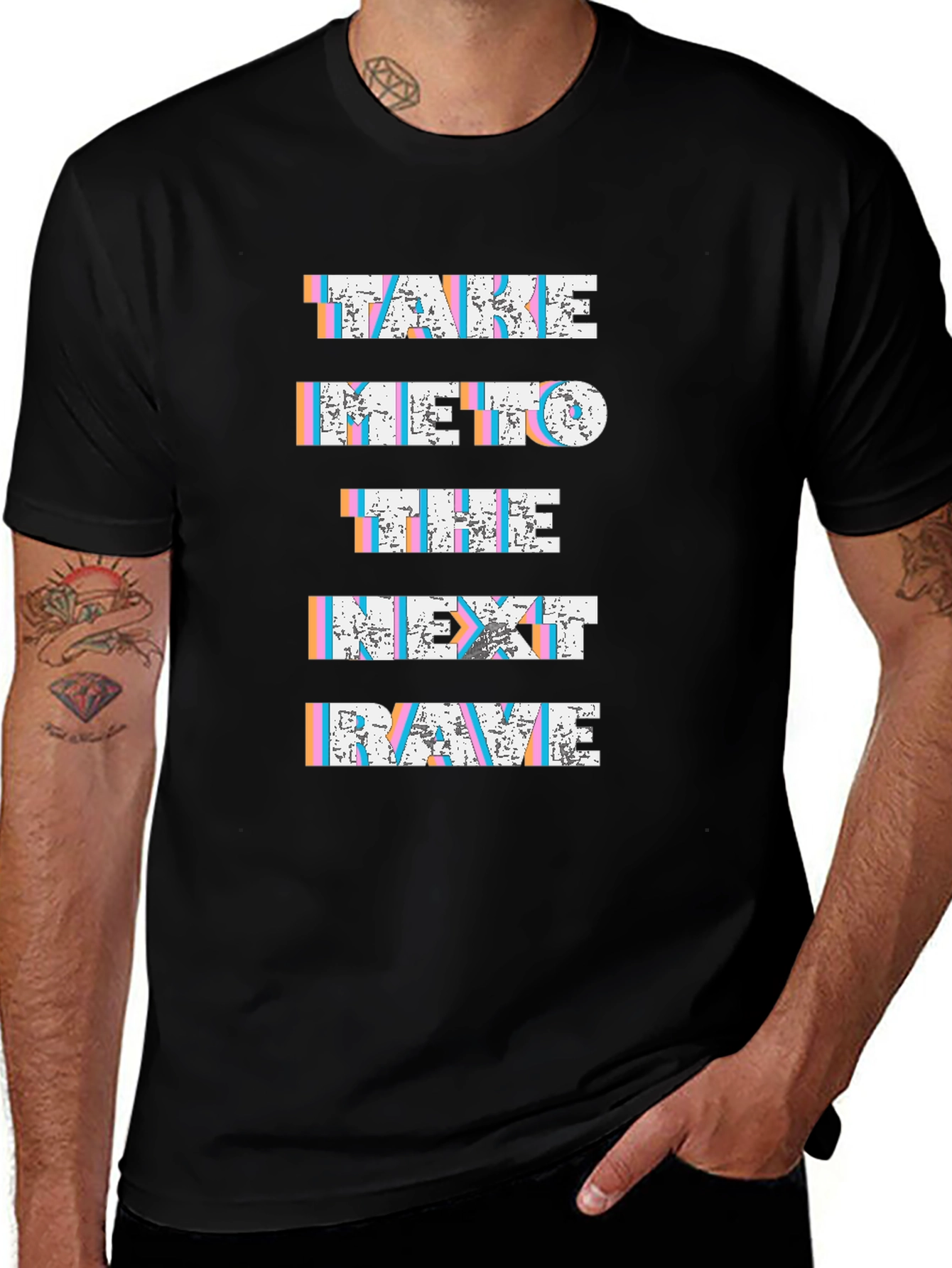 Variant 28 of Take Me To The Next Rave T-Shirt