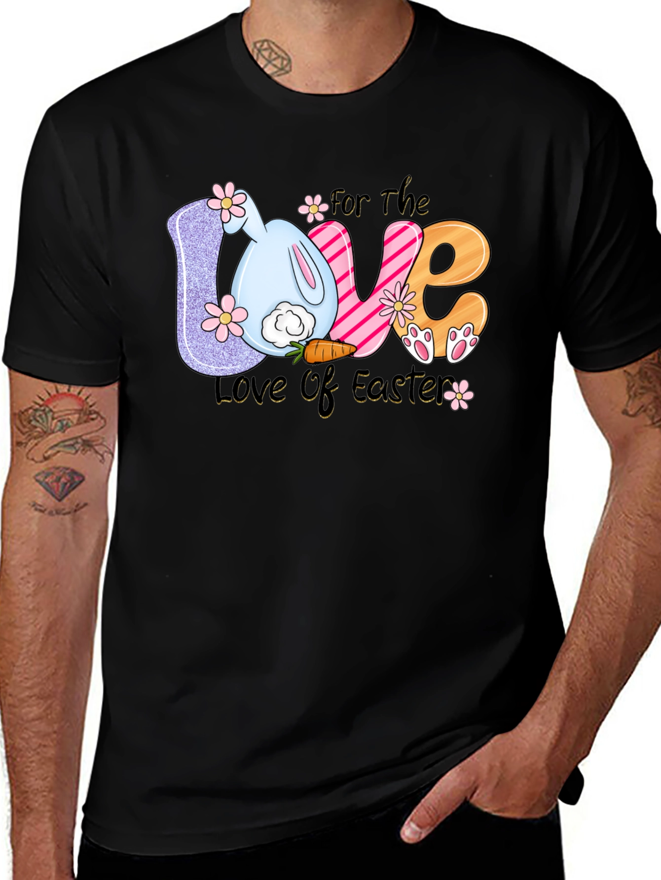 Love of Easter T-Shirt, Bunny Design