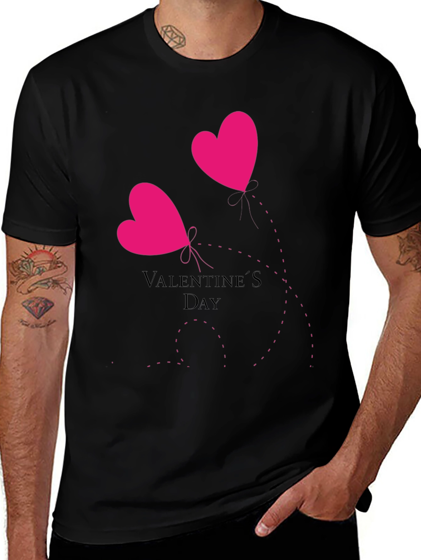 Variant 6 of Valentine's Day Hearts Tee