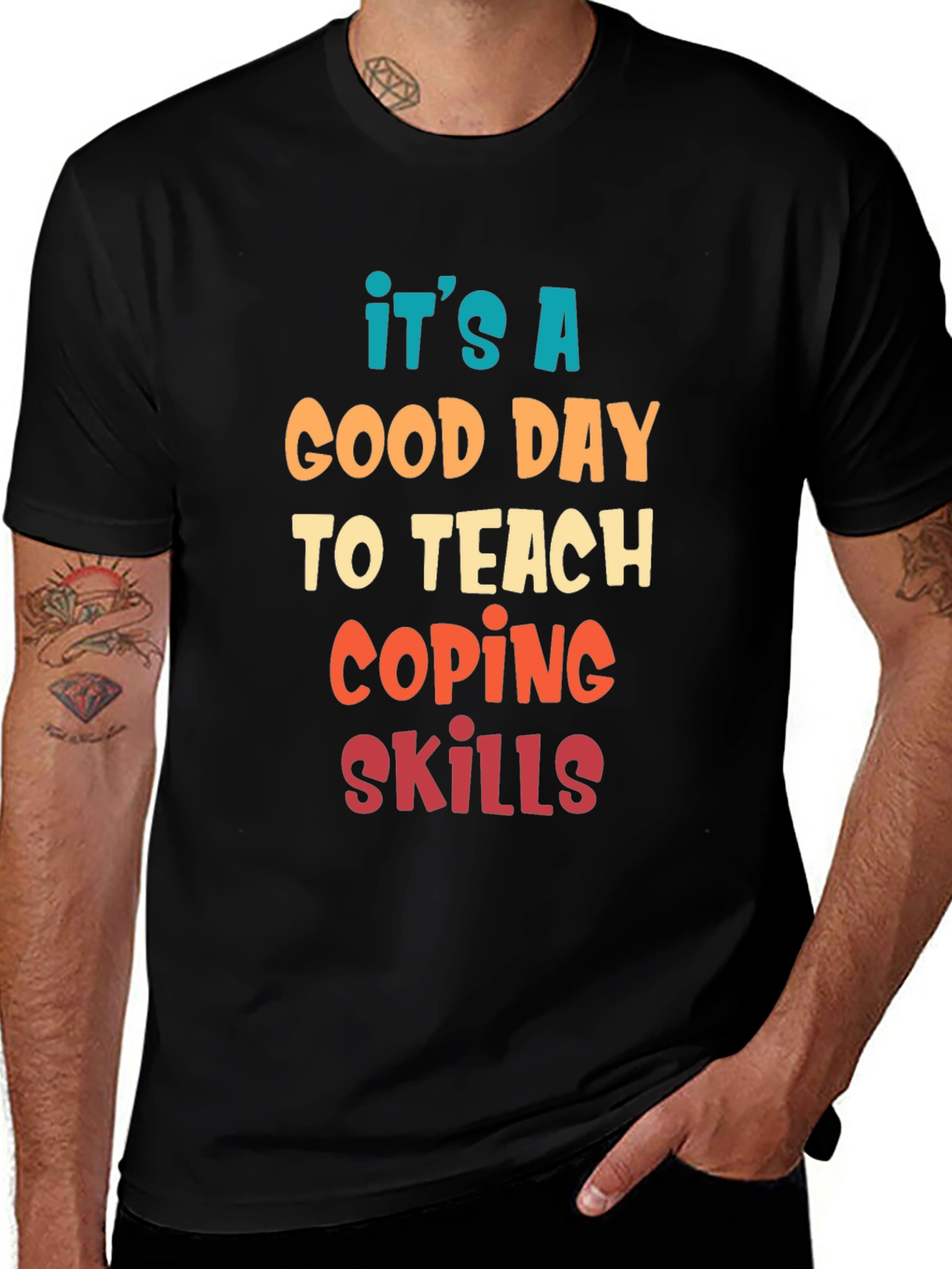 Variant 14 of It's A Good Day To Teach Coping Skills T-Shirt