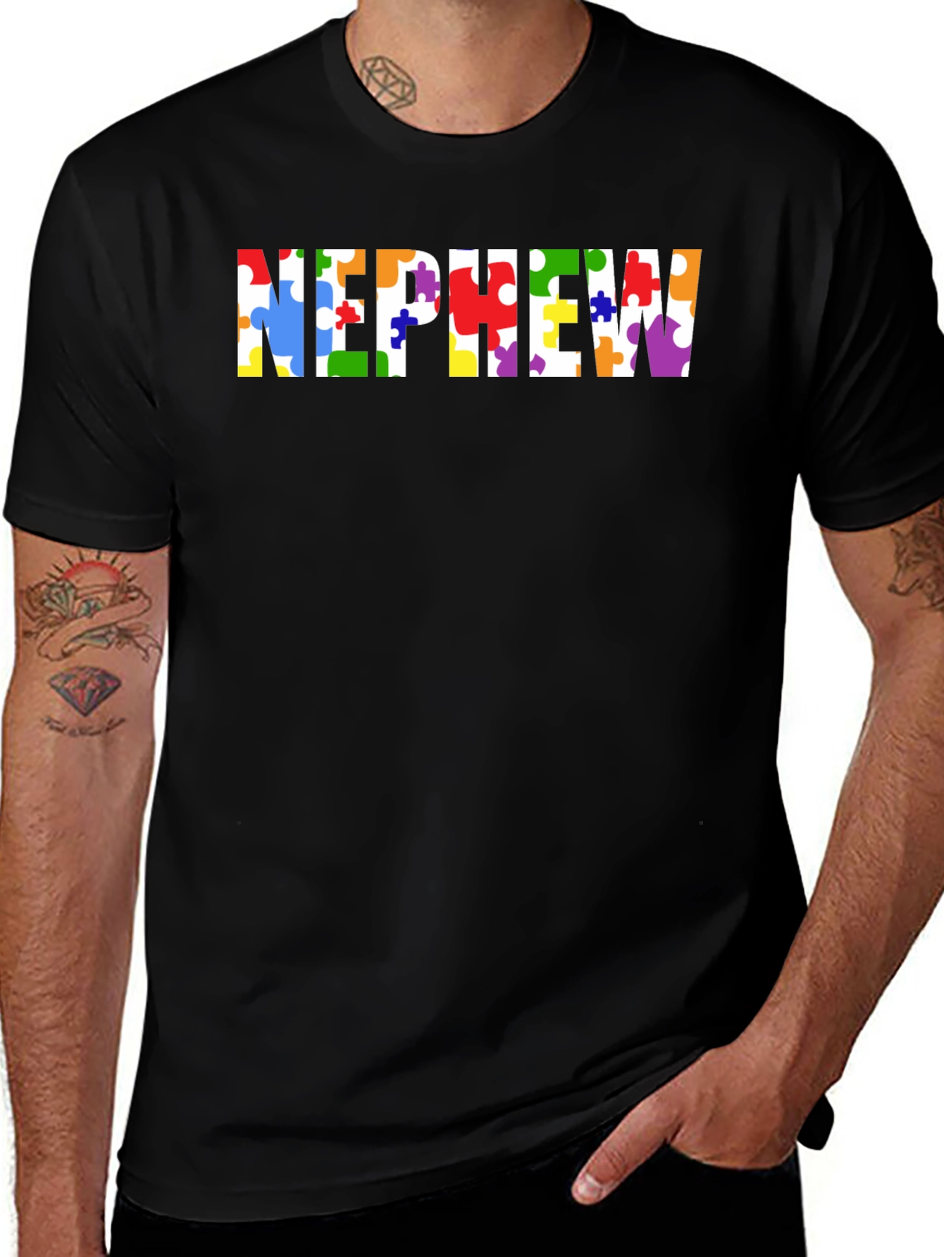 Autism Awareness Nephew T-Shirt