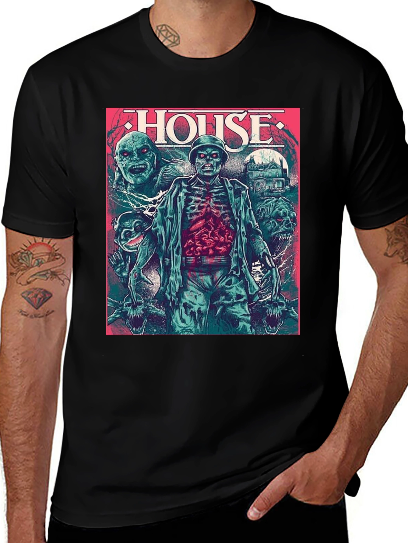 Black House Horror Movie T-Shirt - Classic Cult Film Tee main image