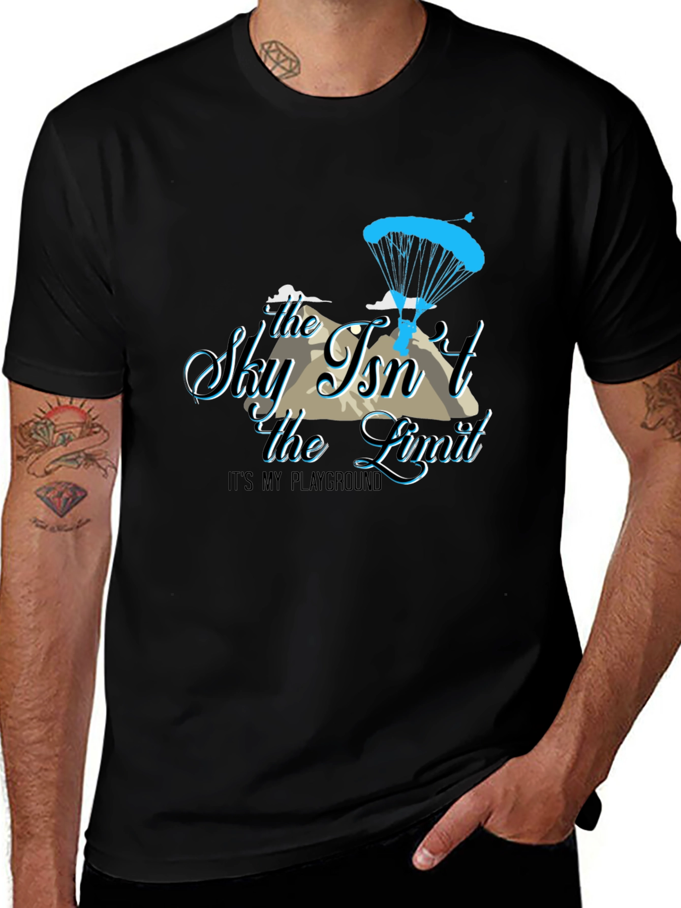 Variant 17 of Sky Isn't the Limit T-Shirt