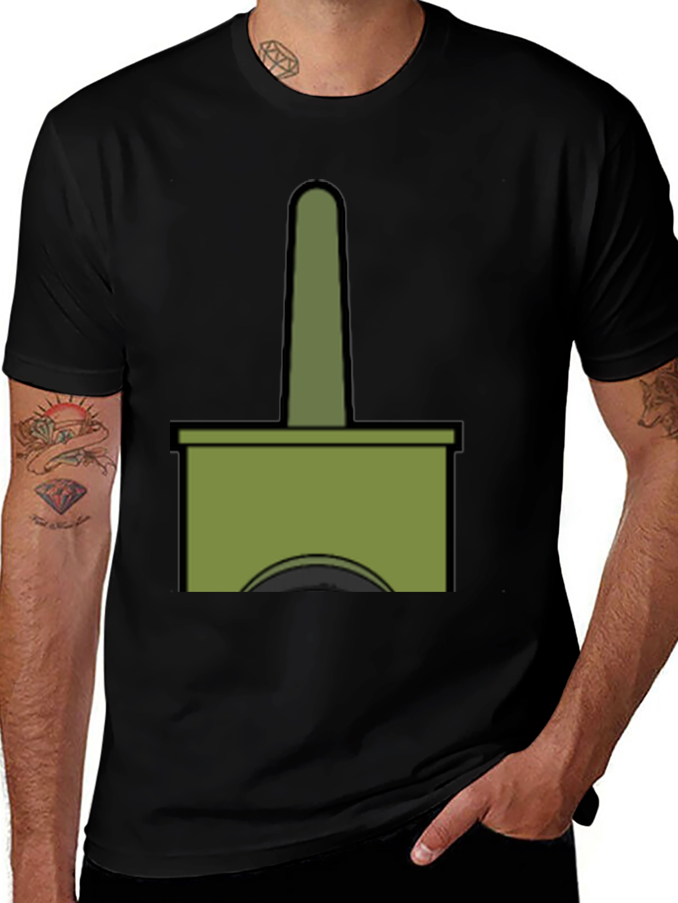 Variant 13 of Green Furnace T-Shirt - Cool Graphic Tee for Casual Wear