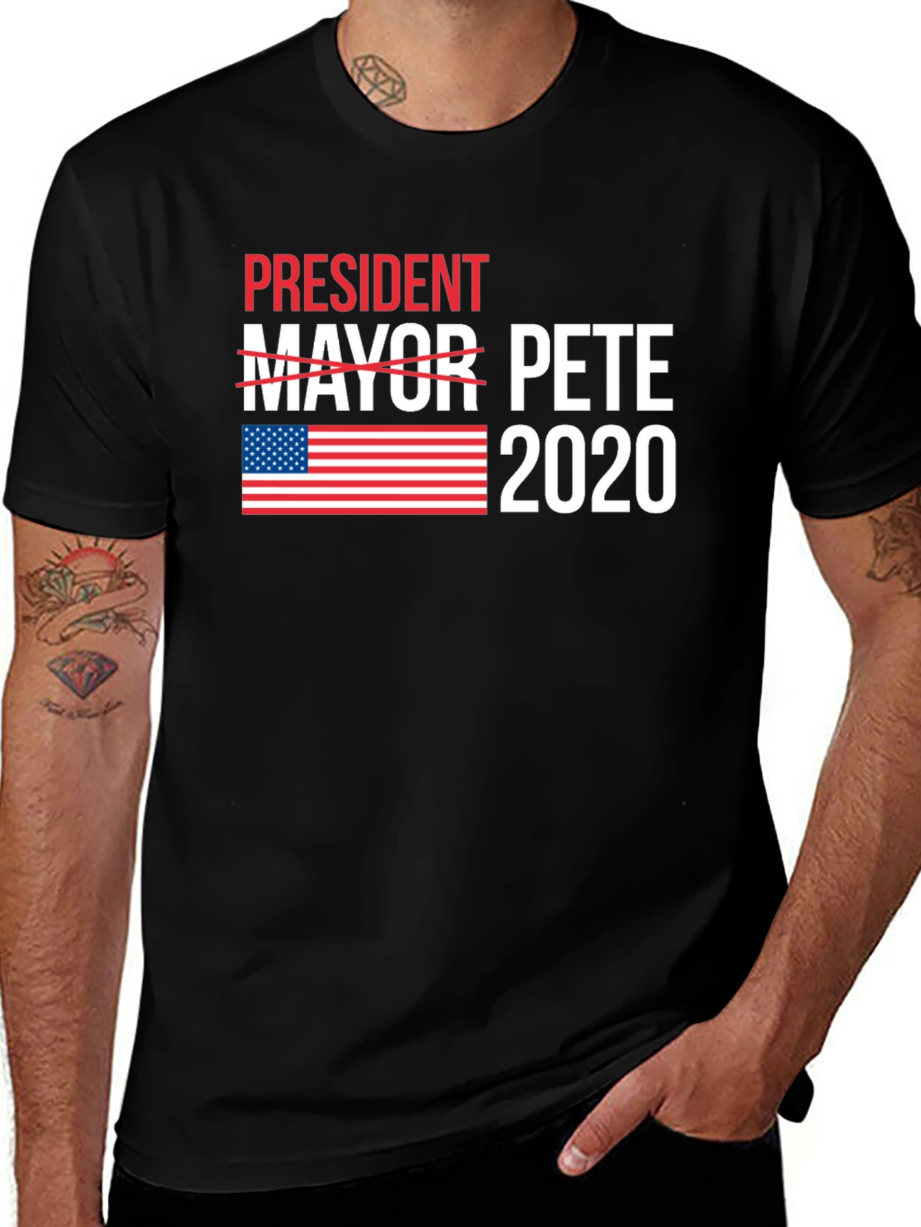 Variant 3 of President Pete T-Shirt - Political Statement Tee