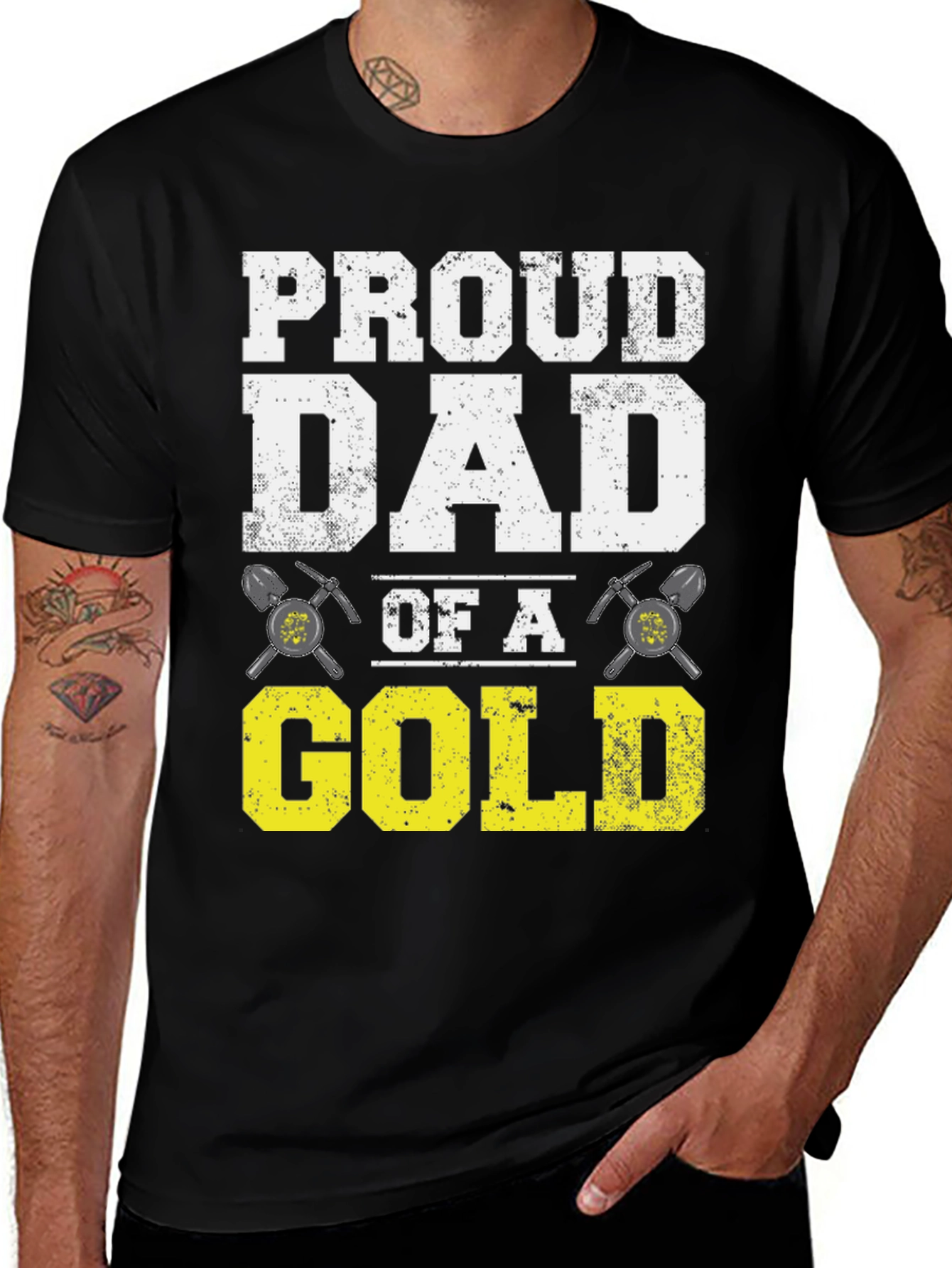 Variant 21 of Proud Dad of a Gold Miner T-Shirt