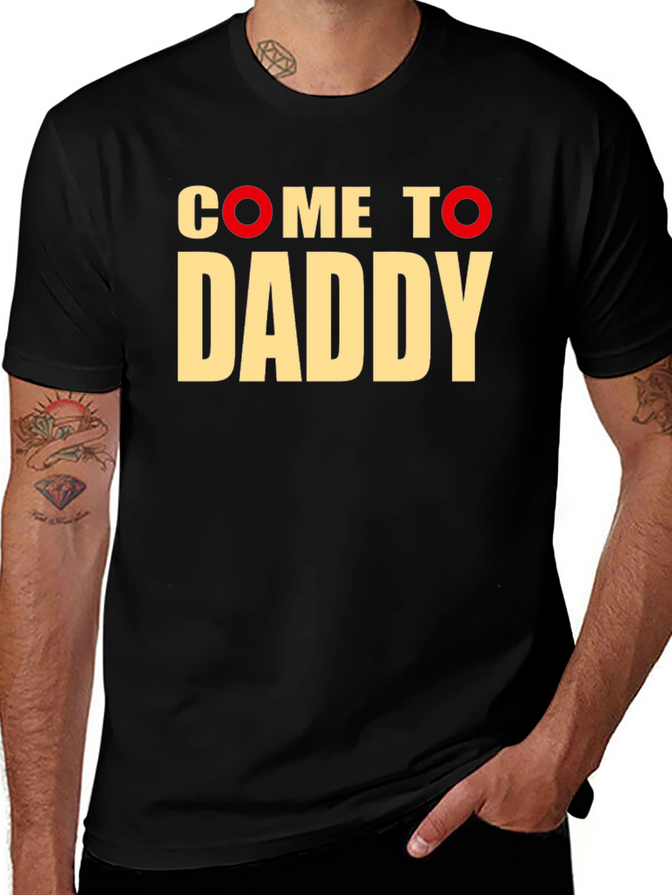 Variant 12 of Come To Daddy Black T-Shirt