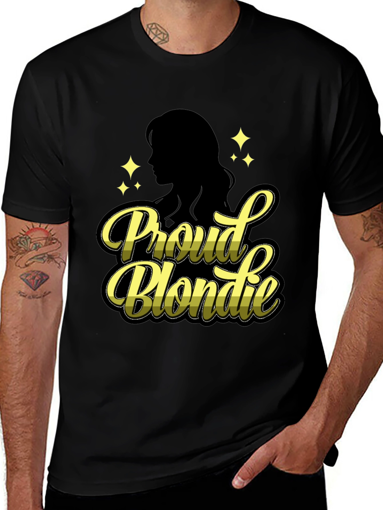 Variant 17 of Proud Blondie Graphic T-Shirt