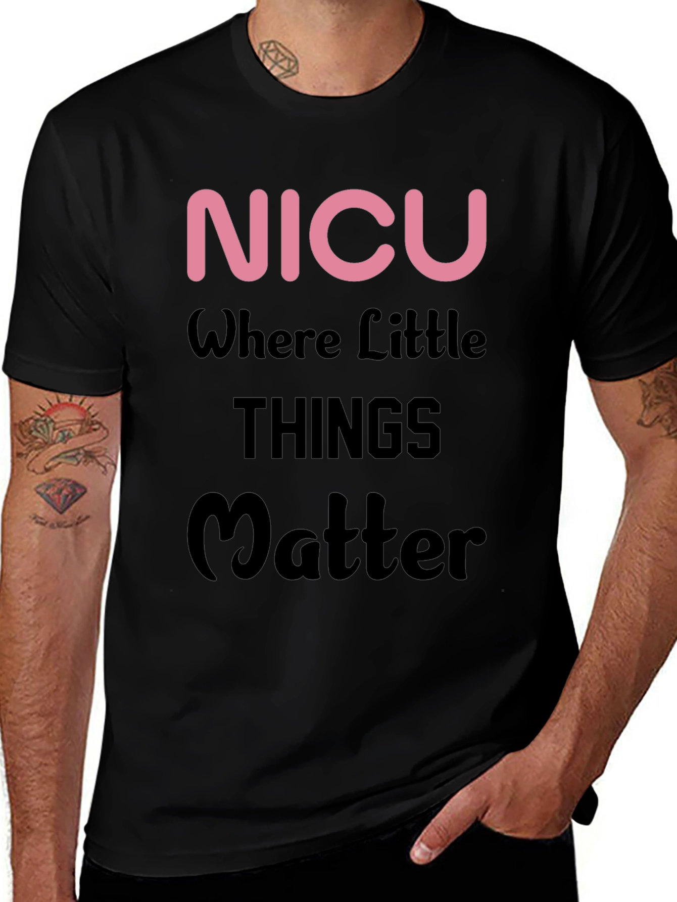 NICU "Where Little Things Matter" Graphic Tee