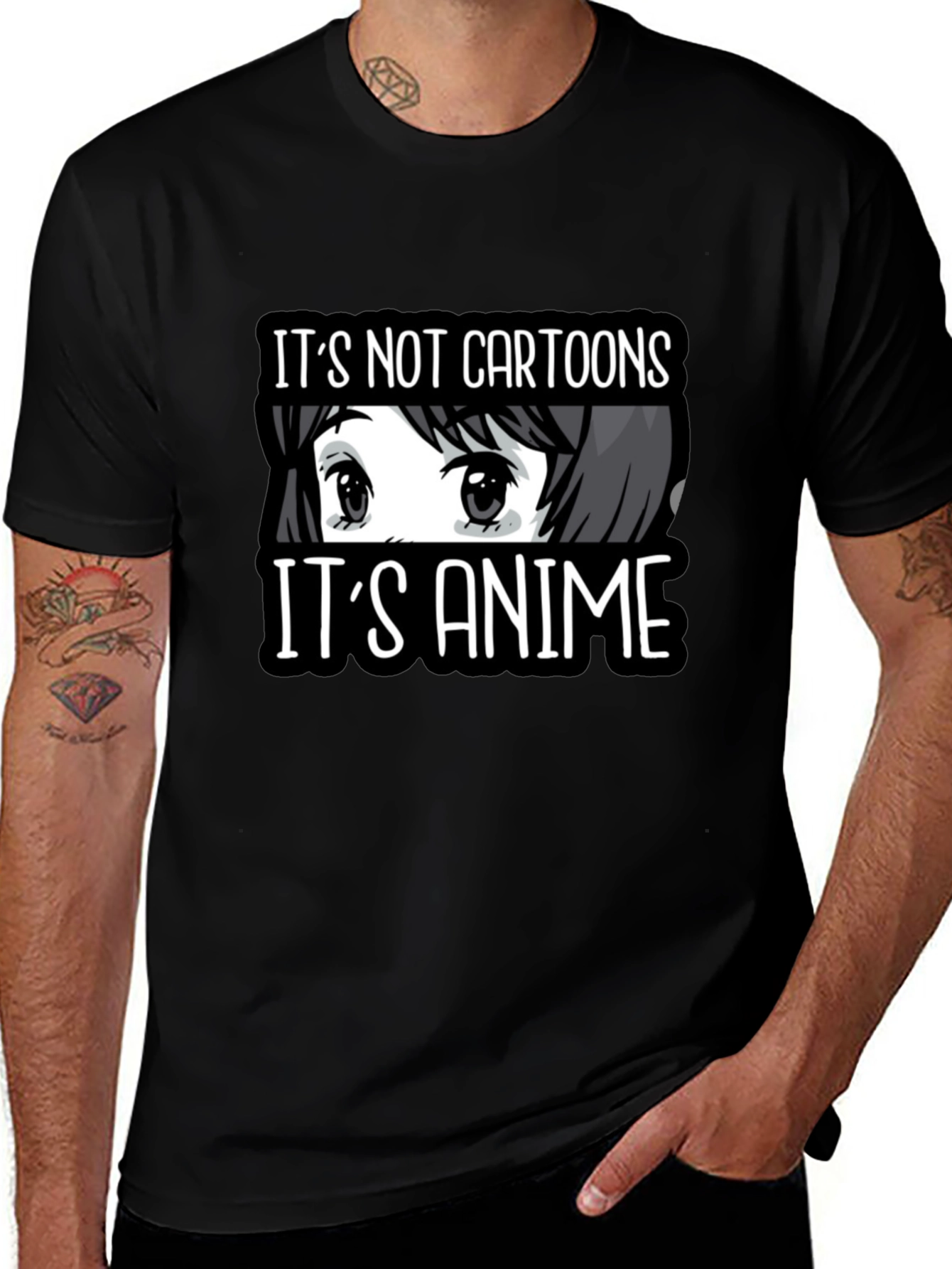 Variant 23 of It's Not Cartoons It's Anime T-Shirt