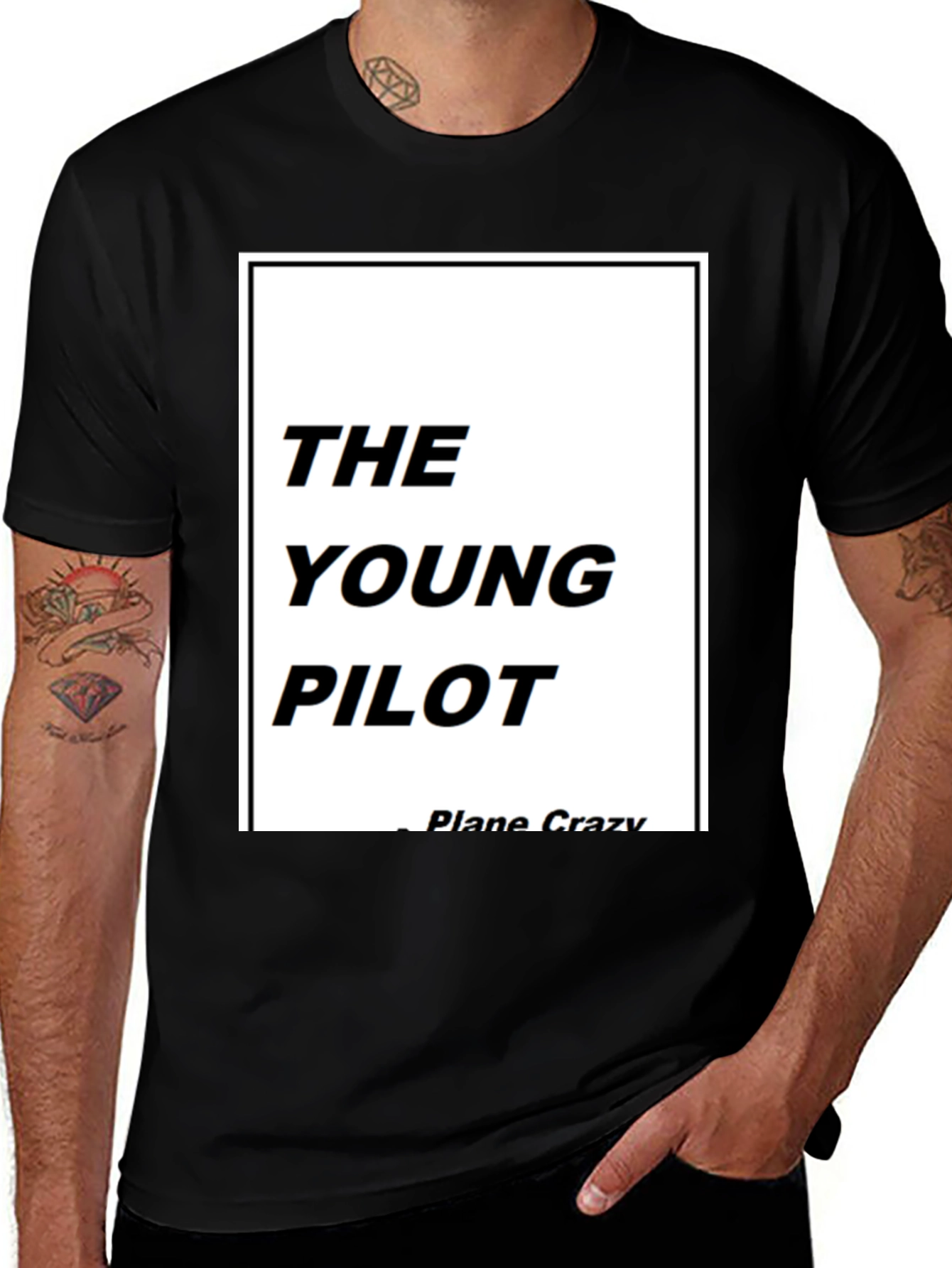 Variant 11 of The Young Pilot T-Shirt | Plane Crazy Design