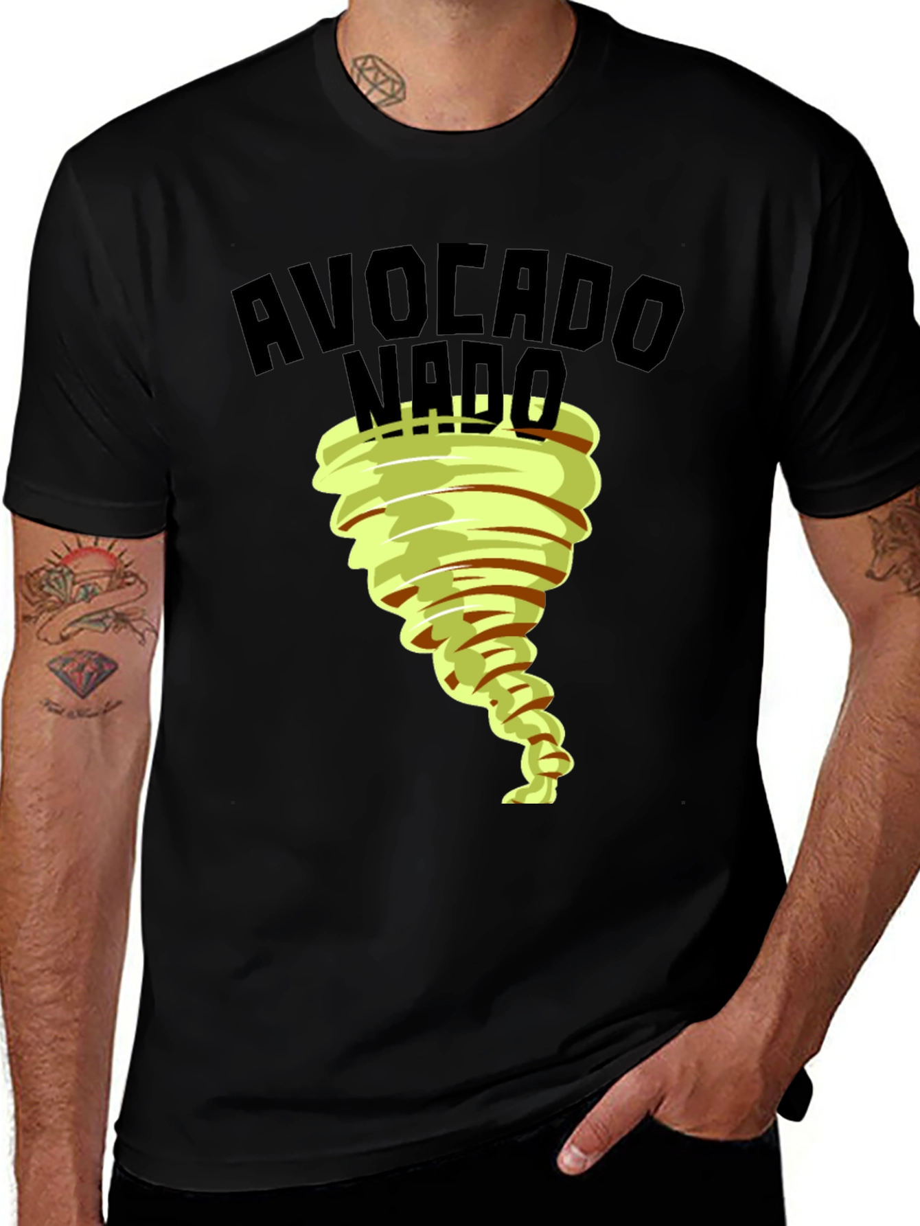 Variant 27 of Avocado Nado Funny Graphic Tee