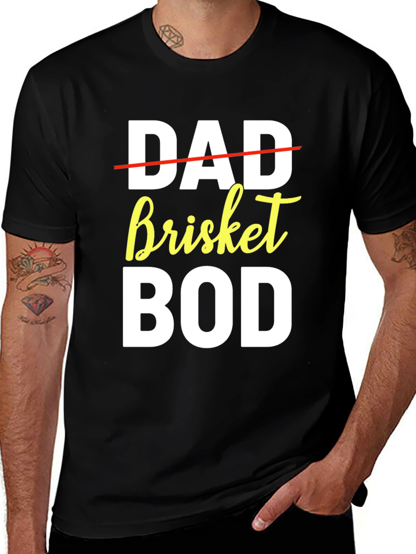 Variant 19 of Brisket Bod Men's T-Shirt