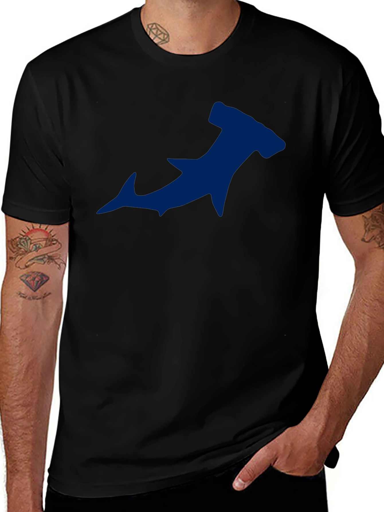 Variant 21 of Hammerhead Shark T-Shirt - Cool Graphic Tee