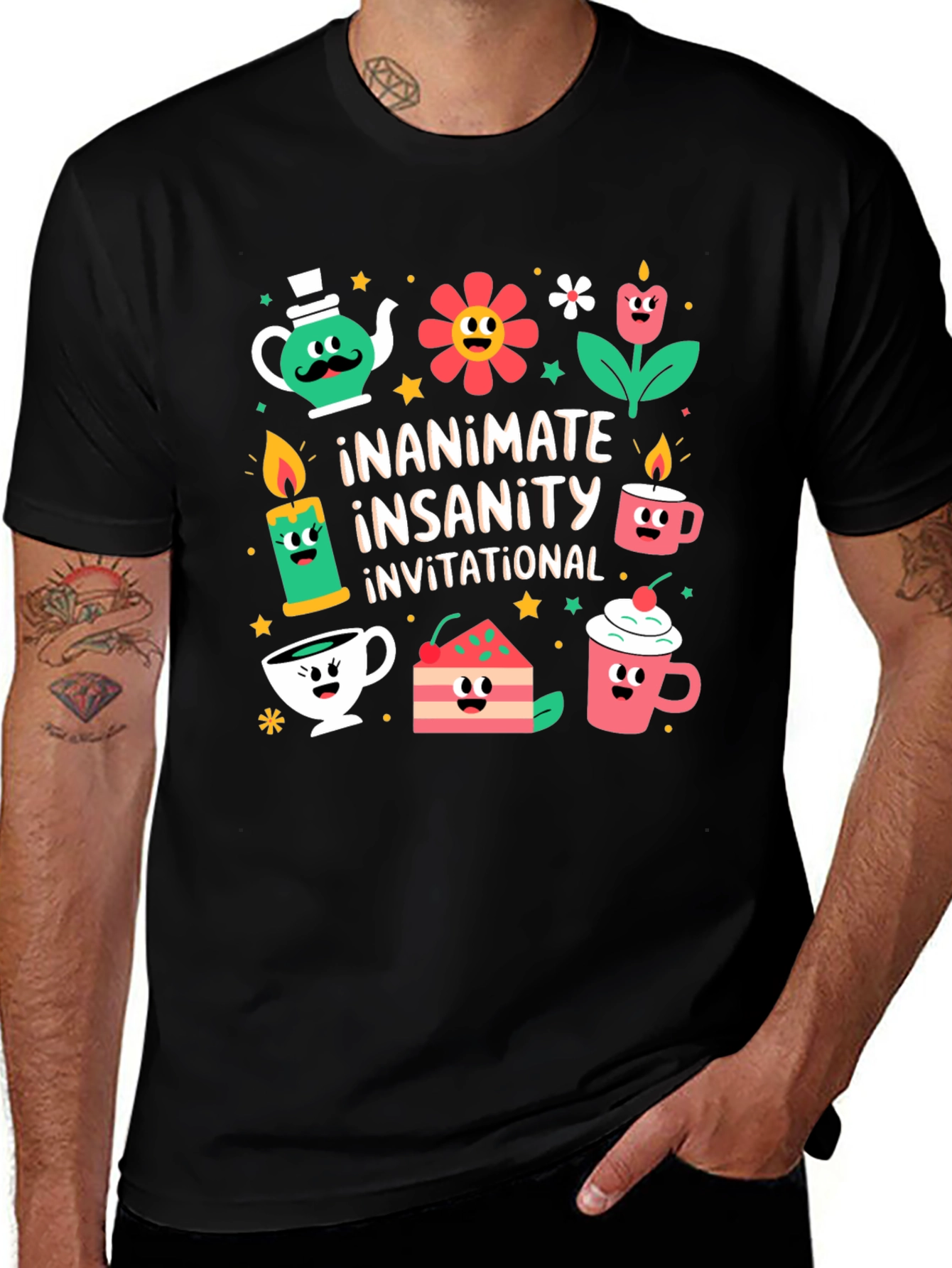 Inanimate Insanity Invitational Black T-Shirt