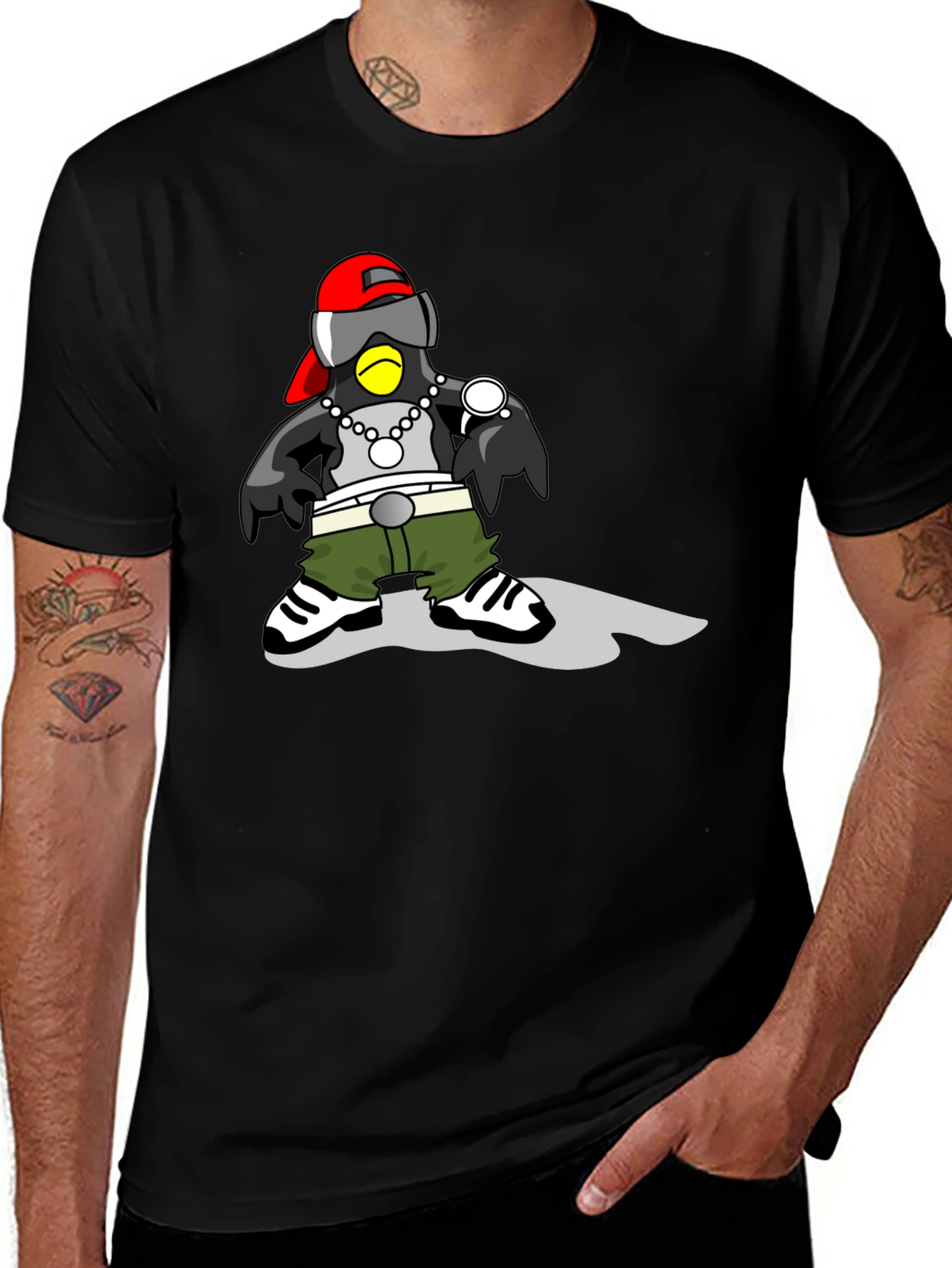 Variant 11 of Cartoon Penguin Graphic T-Shirt