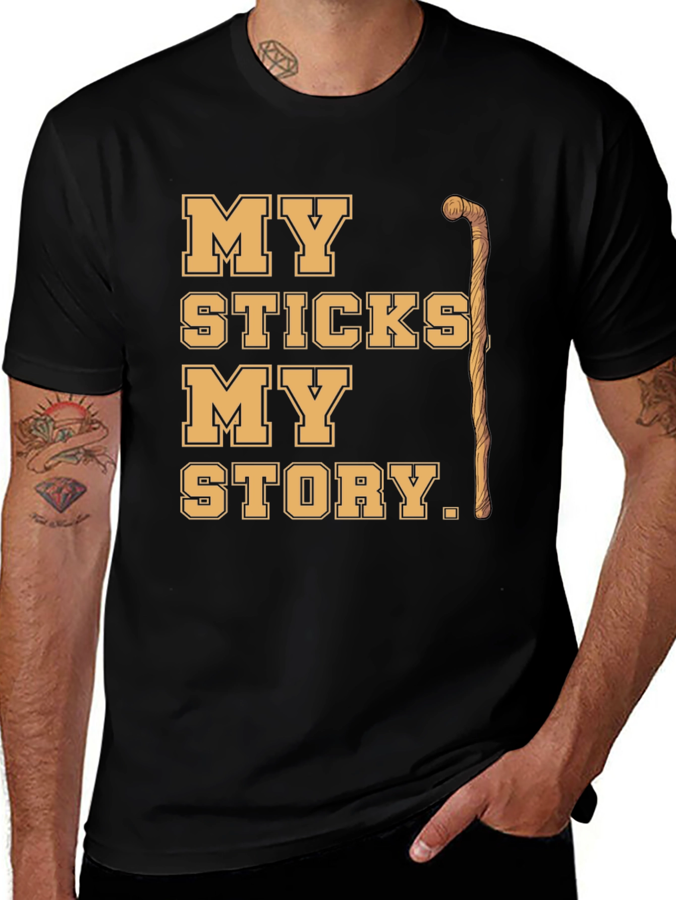 My Sticks My Story Graphic Tee
