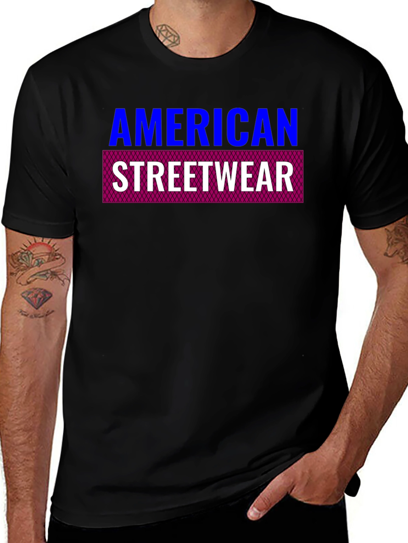 Variant 14 of American Streetwear Graphic T-Shirt