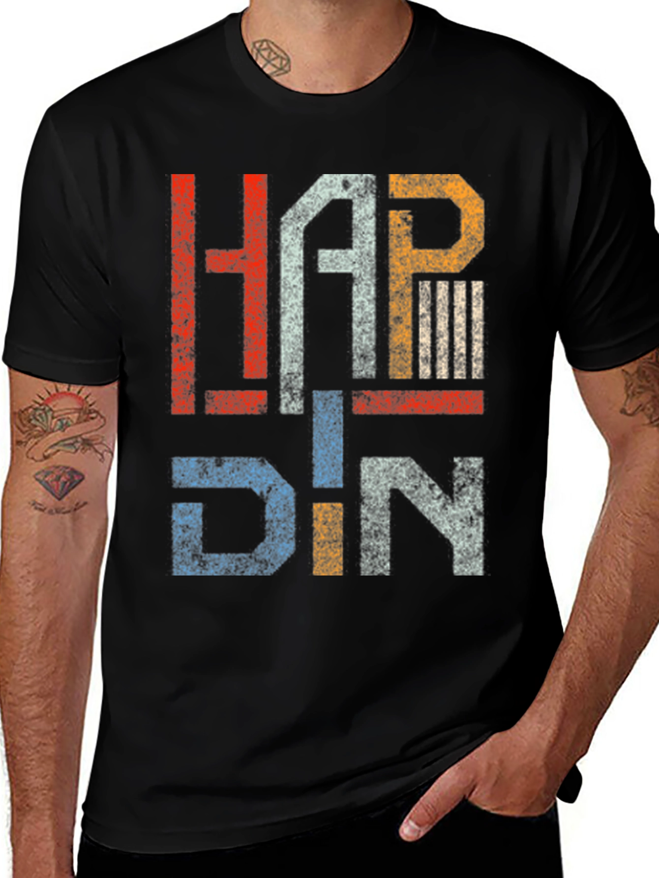 Variant 23 of Retro Hardin T-Shirt - Vintage Style Graphic Tee