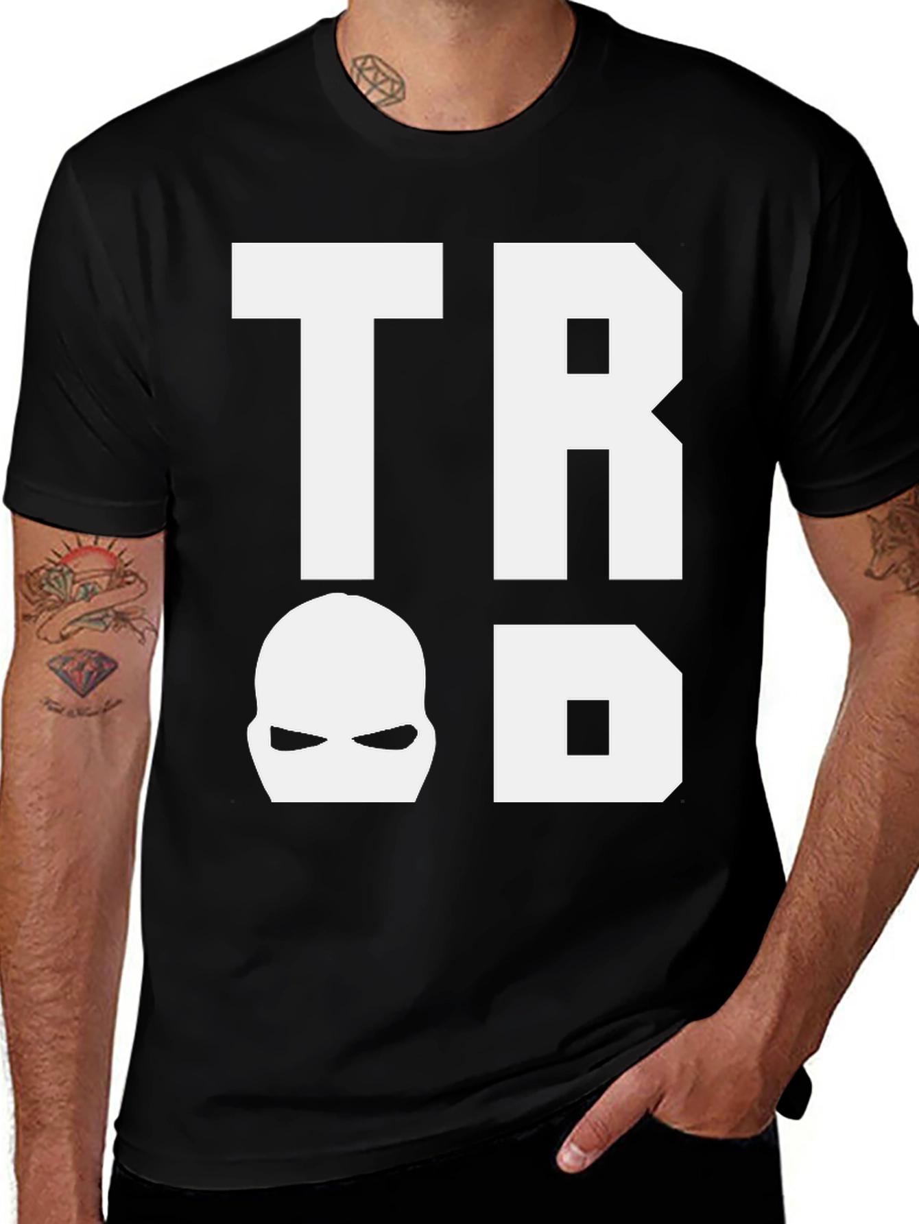 Variant 29 of TROOD Men's Graphic T-Shirt - Streetwear Style