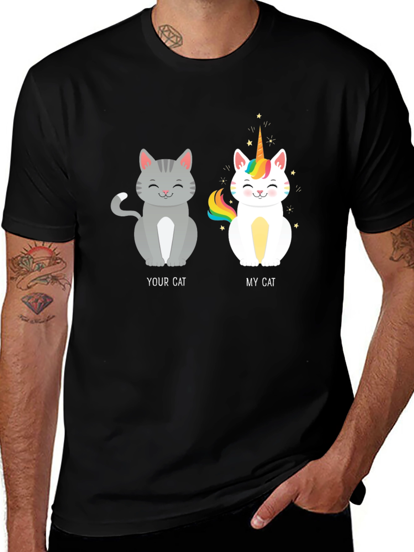 Variant 20 of Your Cat My Cat Unicorn T-Shirt