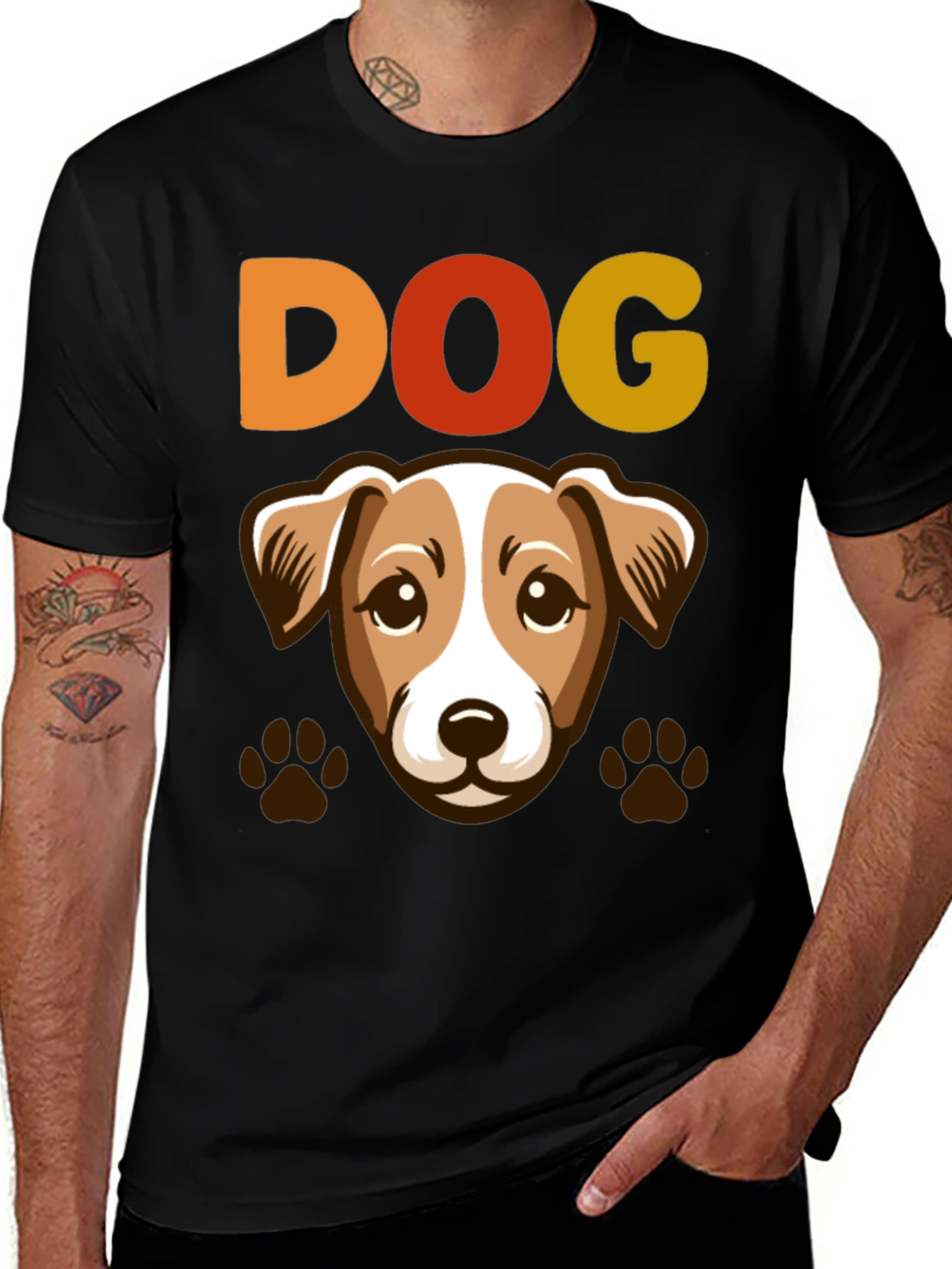 Variant 12 of Cute Dog Graphic Tee - Pet Lover Shirt