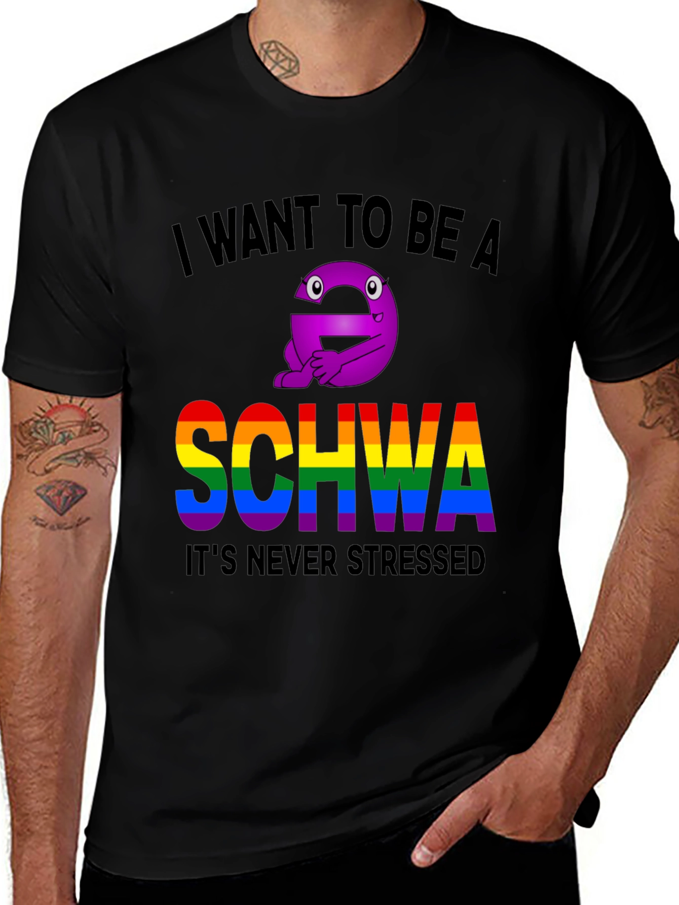 I Want To Be A Schwa T-Shirt
