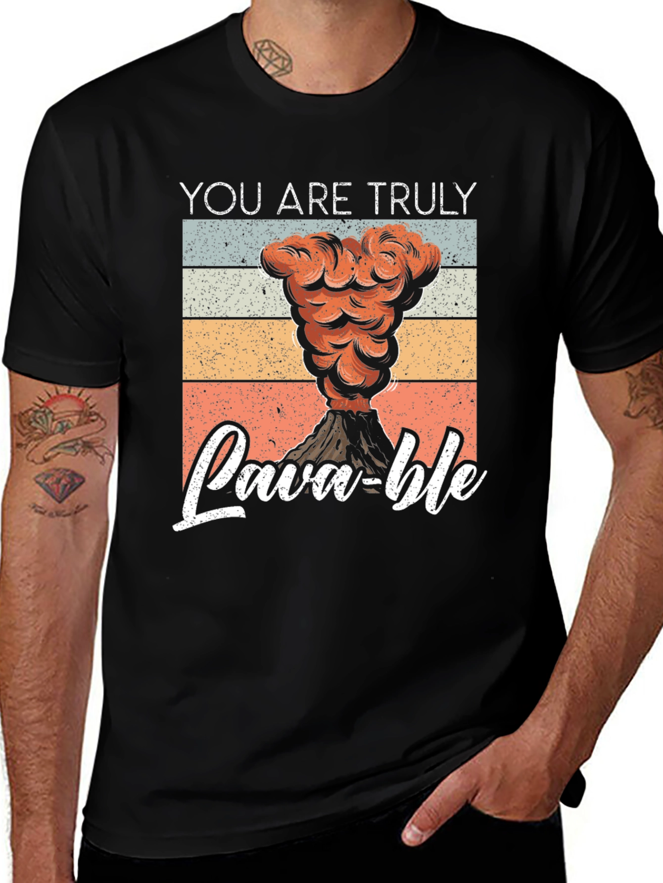 Lava-ble Graphic T-Shirt - Volcanic Design