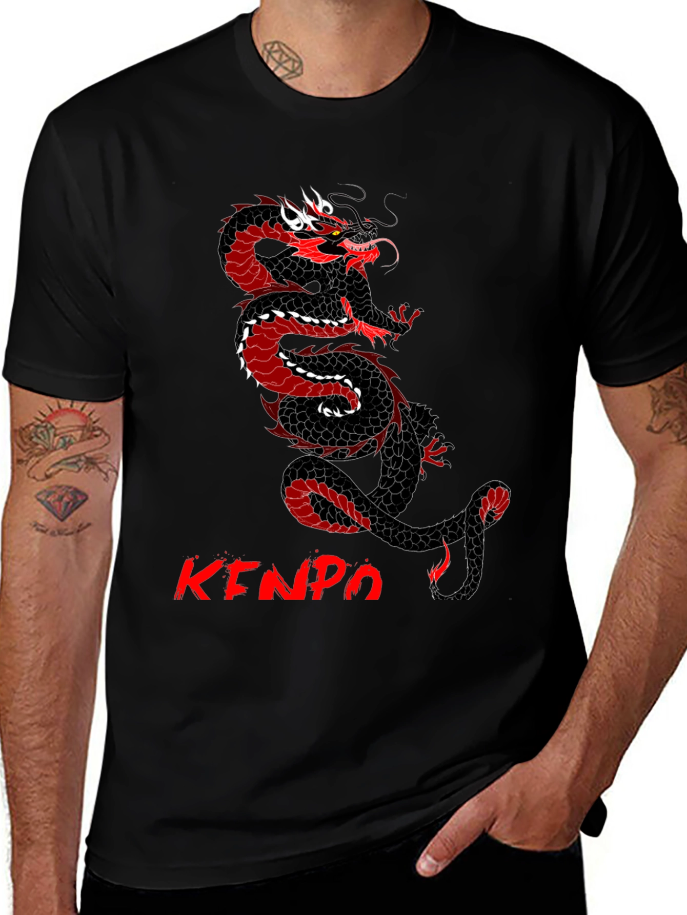 Kenpo Dragon Graphic Tee